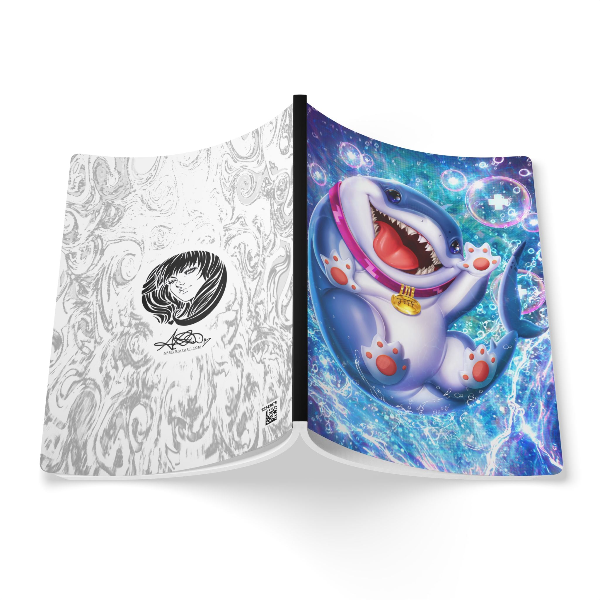 Jeff the Land Shark Softcover Journal