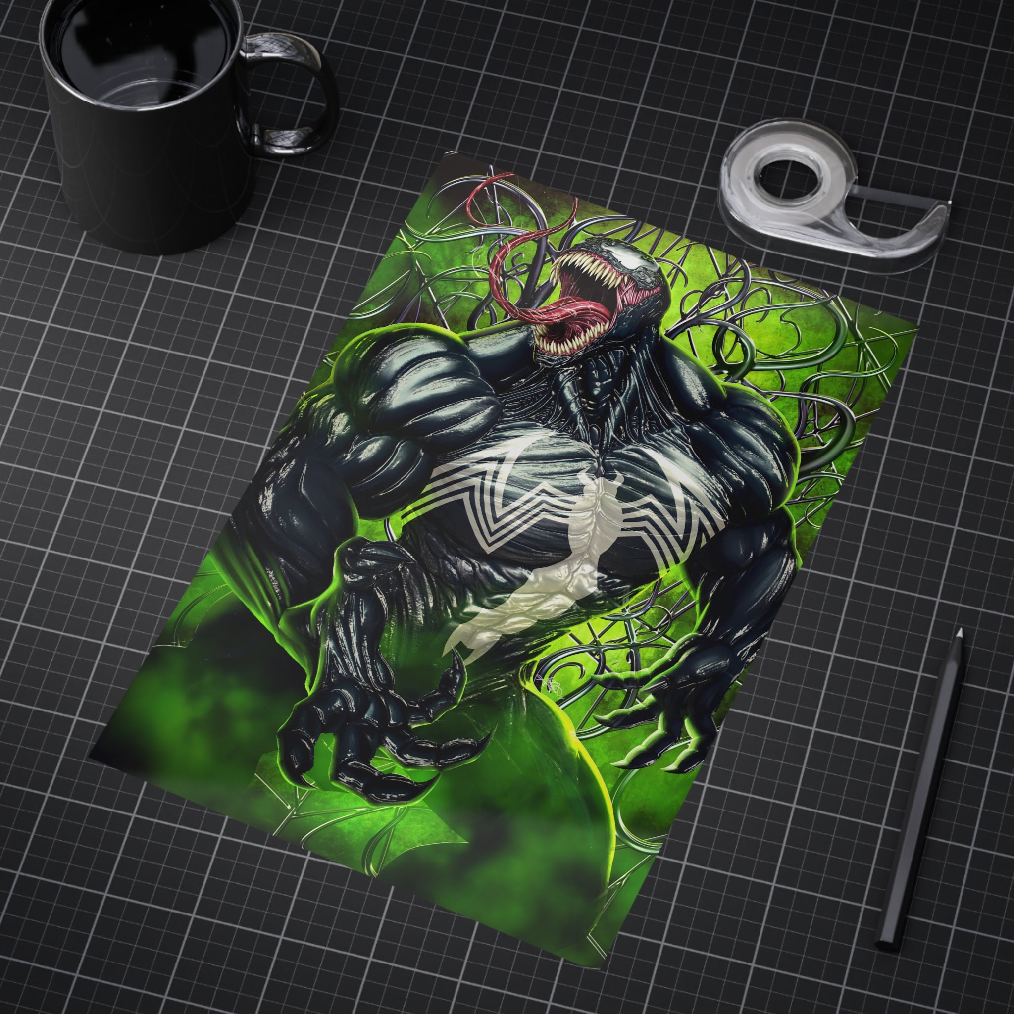 Venom "Lethal" V1 Edition Mini Art Print
