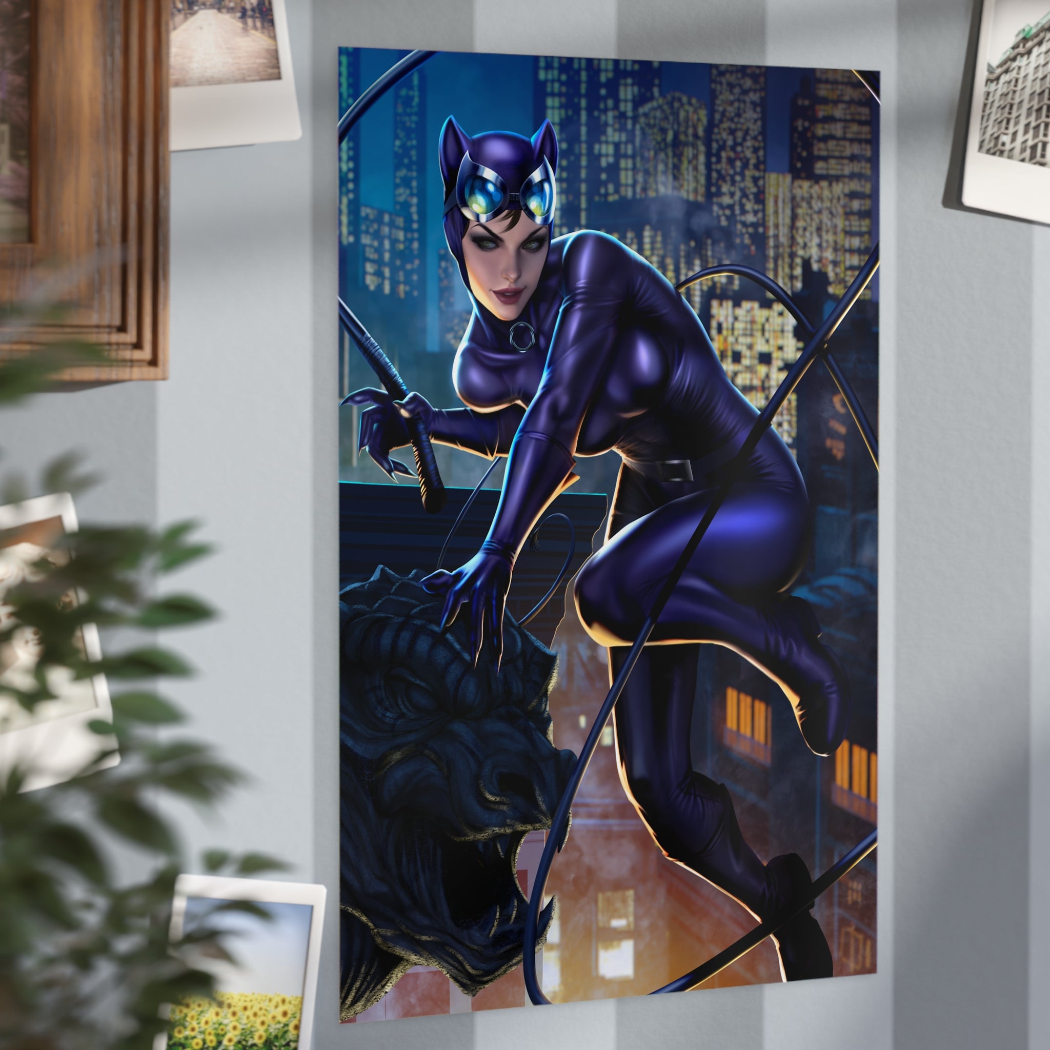 Batman #609 Catwoman Mini Art Print