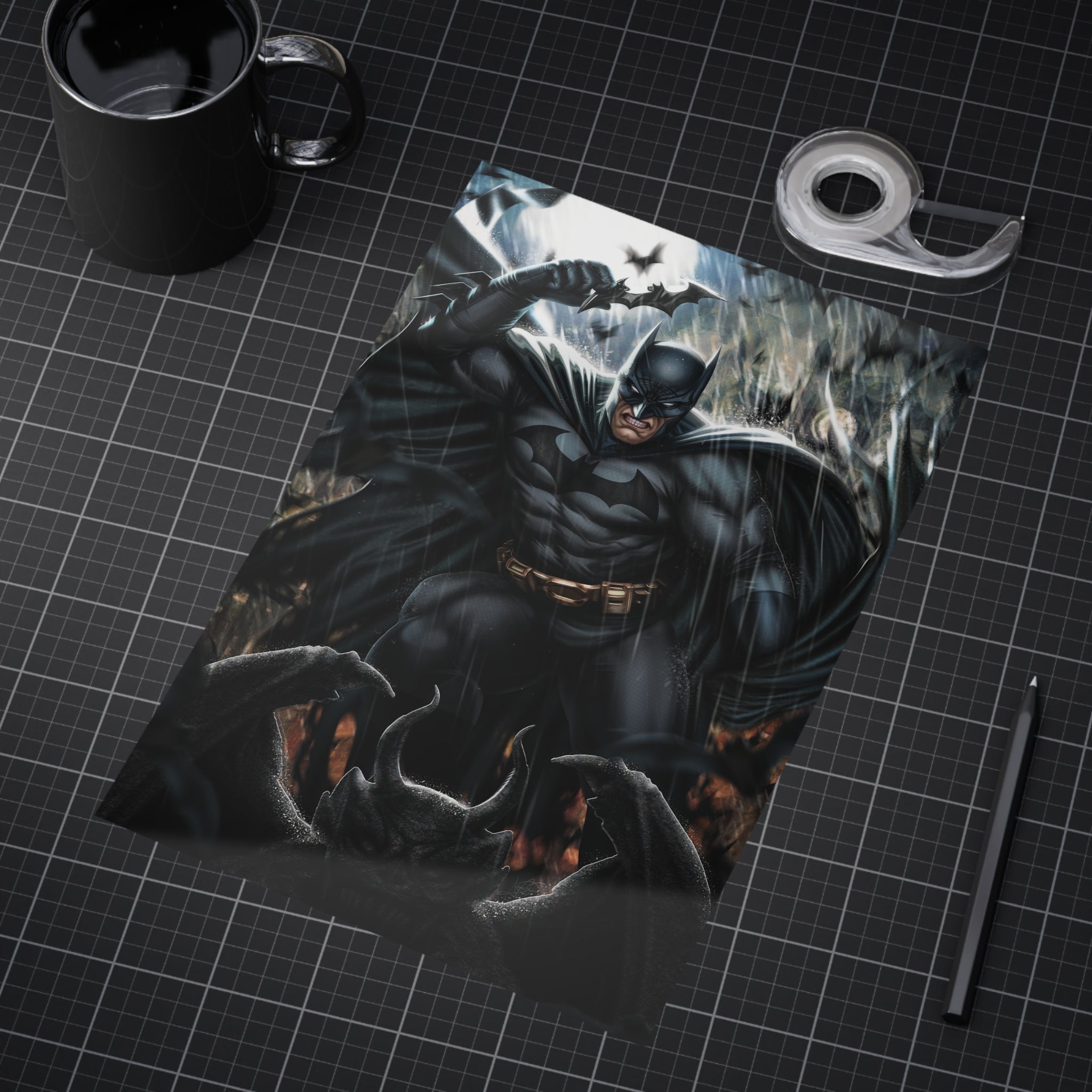 The Batman "Gargoyle" Mini Art Print