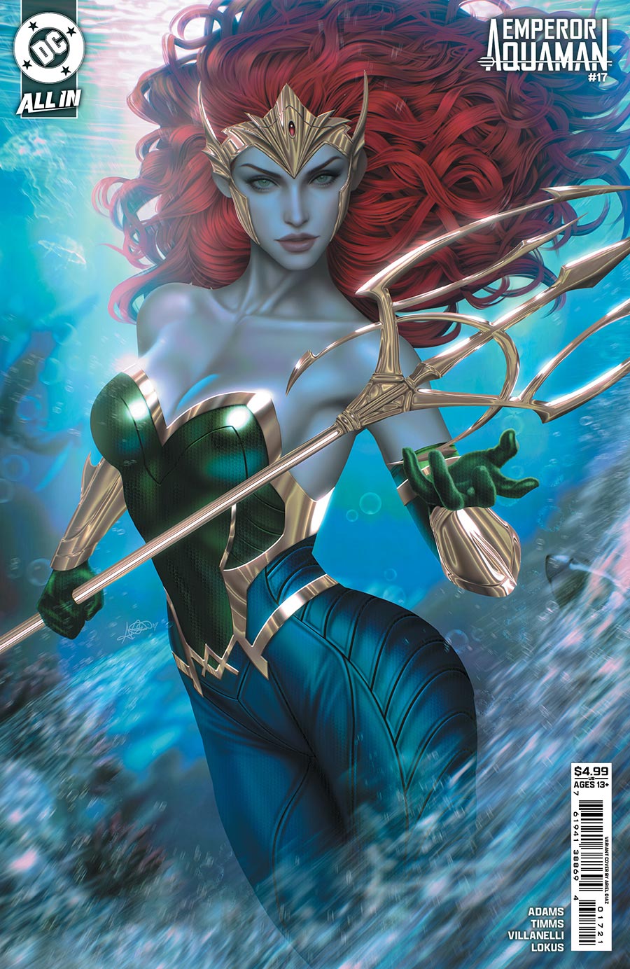 Emperor Aquaman #17 Cover B Variant Card Stock Cover