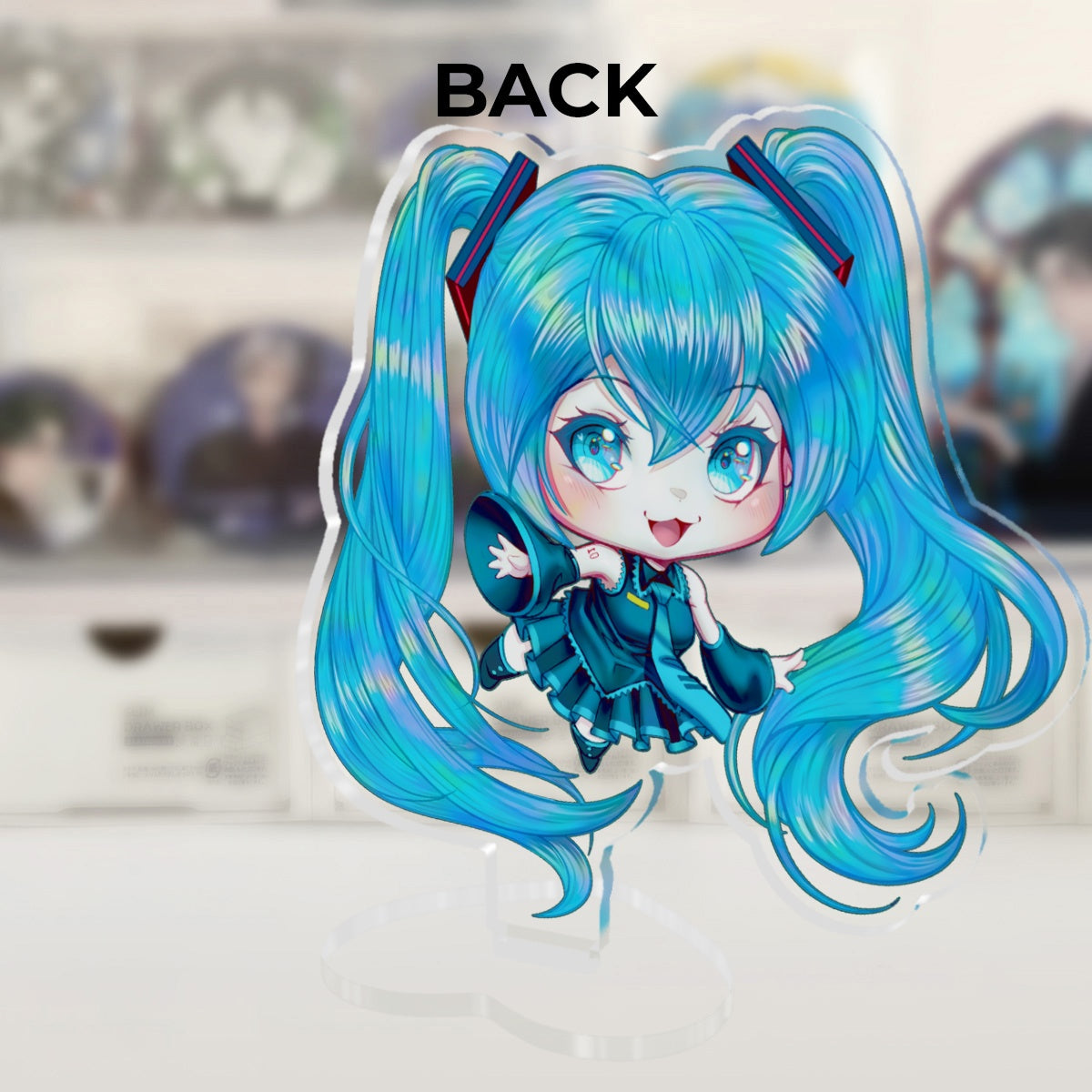 Hatsune Miku Clear Acrylic Standees