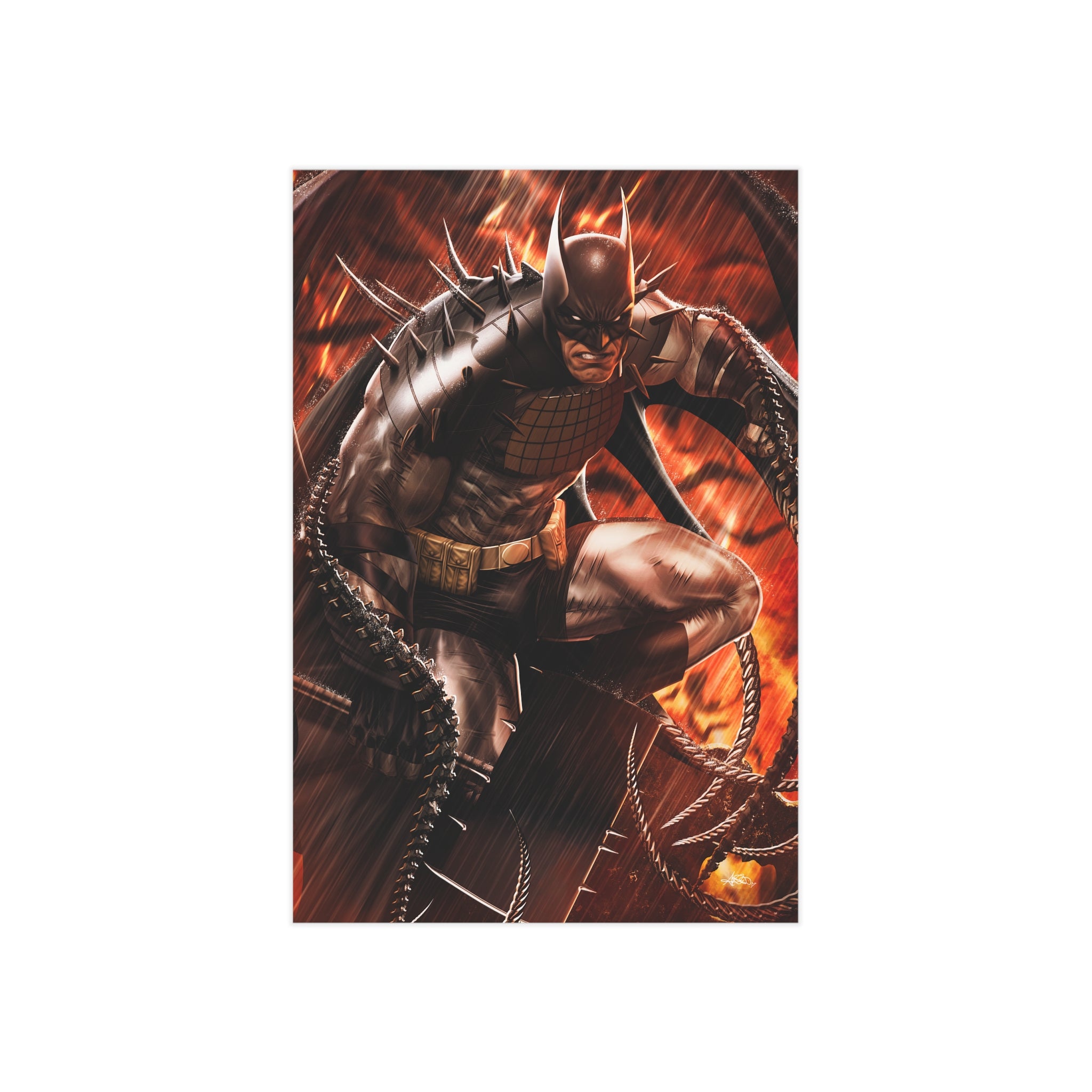 Absolute Batman Mini Art Print