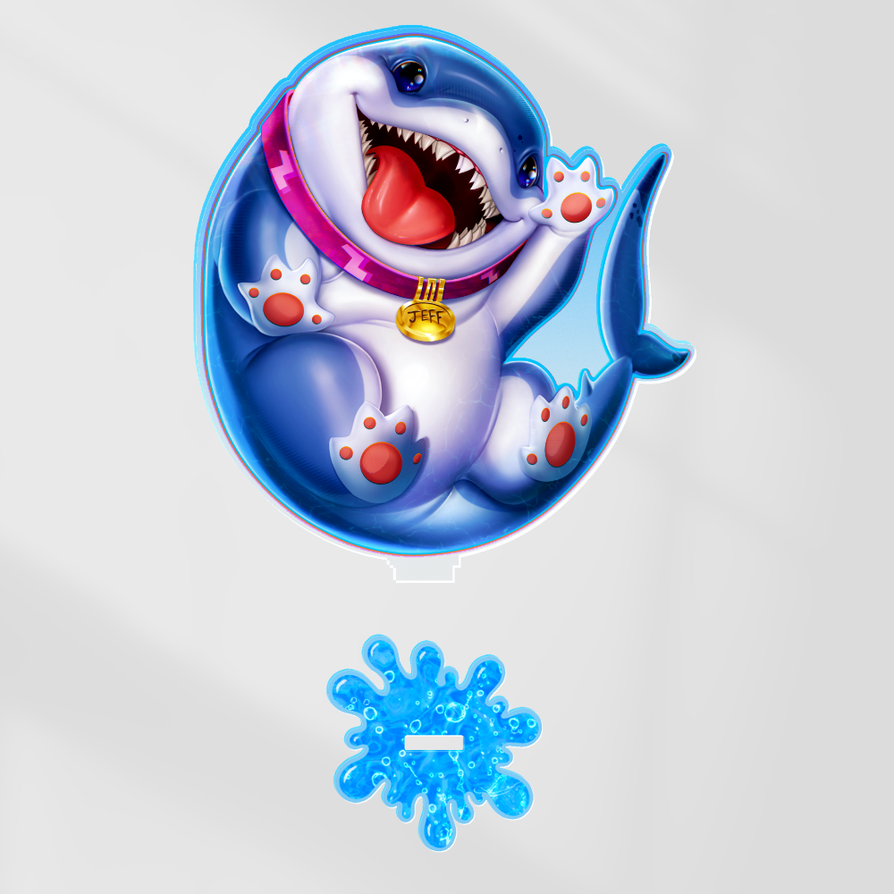 Jeff the Landshark Acrylic Standee