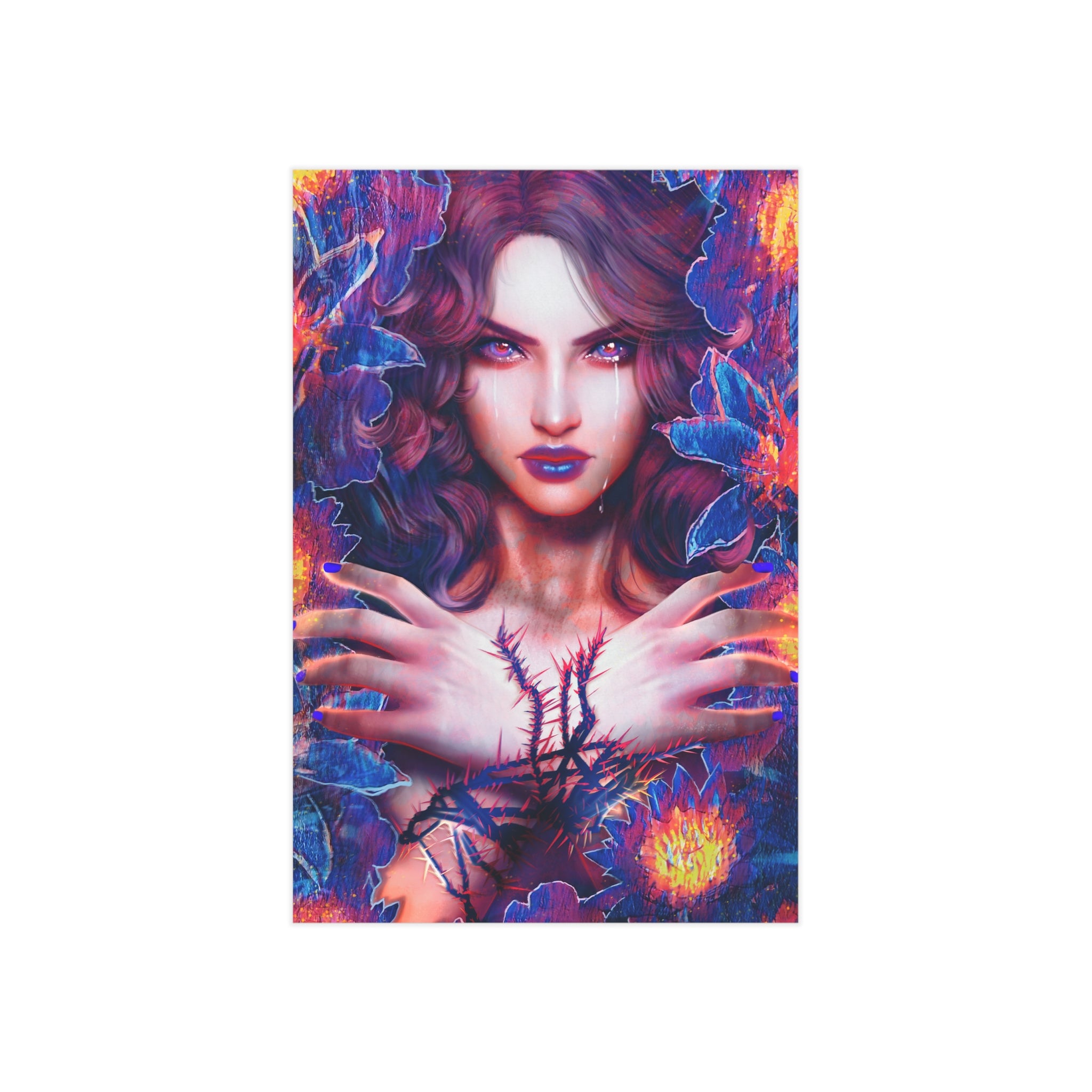 "Torment" Mini Art Print