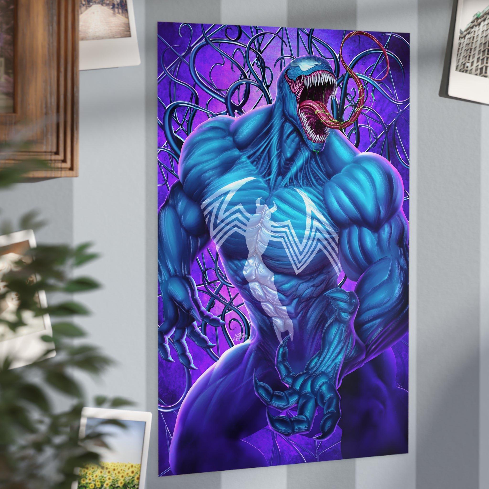 Venom "Lethal" V2 Edition Mini Art Print