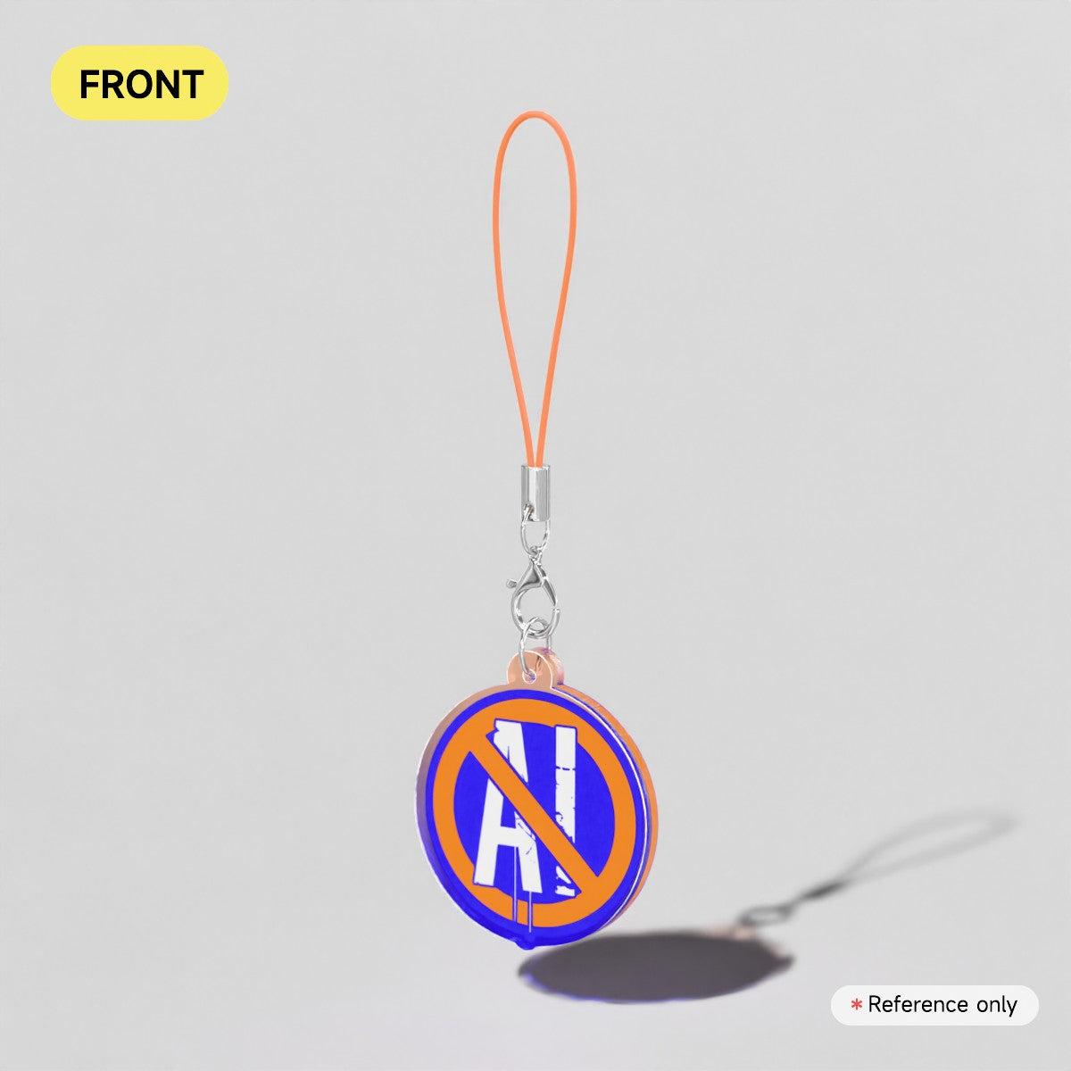 Anti-AI Fizzy Pop Acrylic Phone Charm