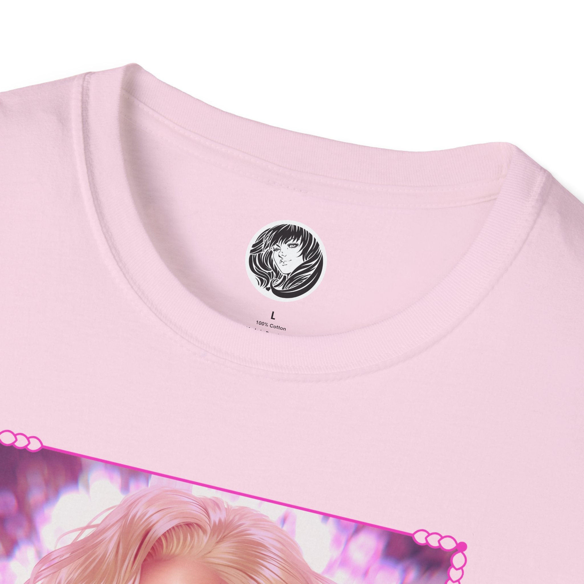 Bold Barbie Pink Glam Graphic Unisex T-Shirt
