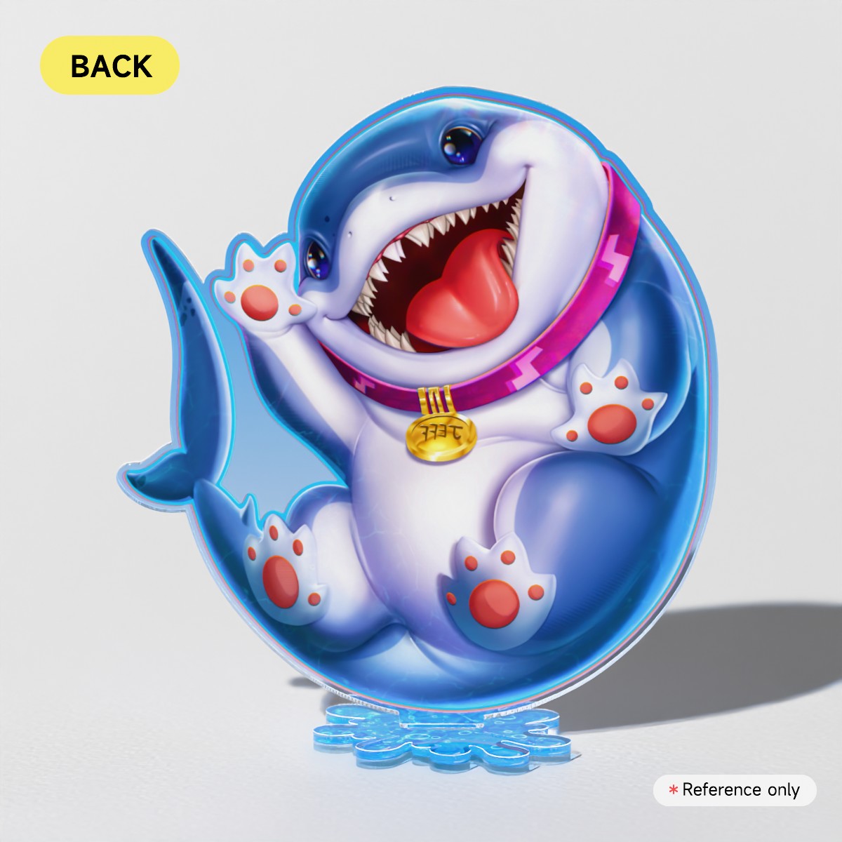 Jeff the Landshark Acrylic Standee