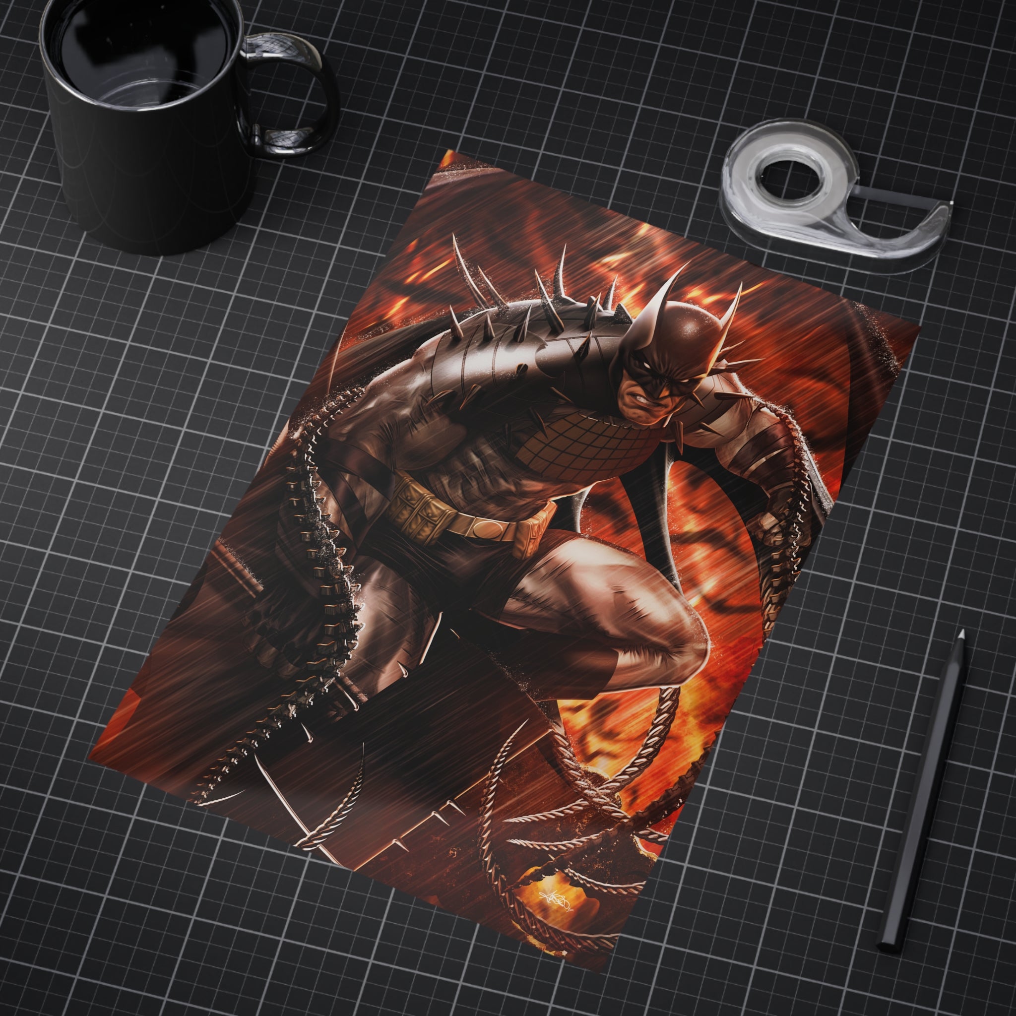 Absolute Batman Mini Art Print