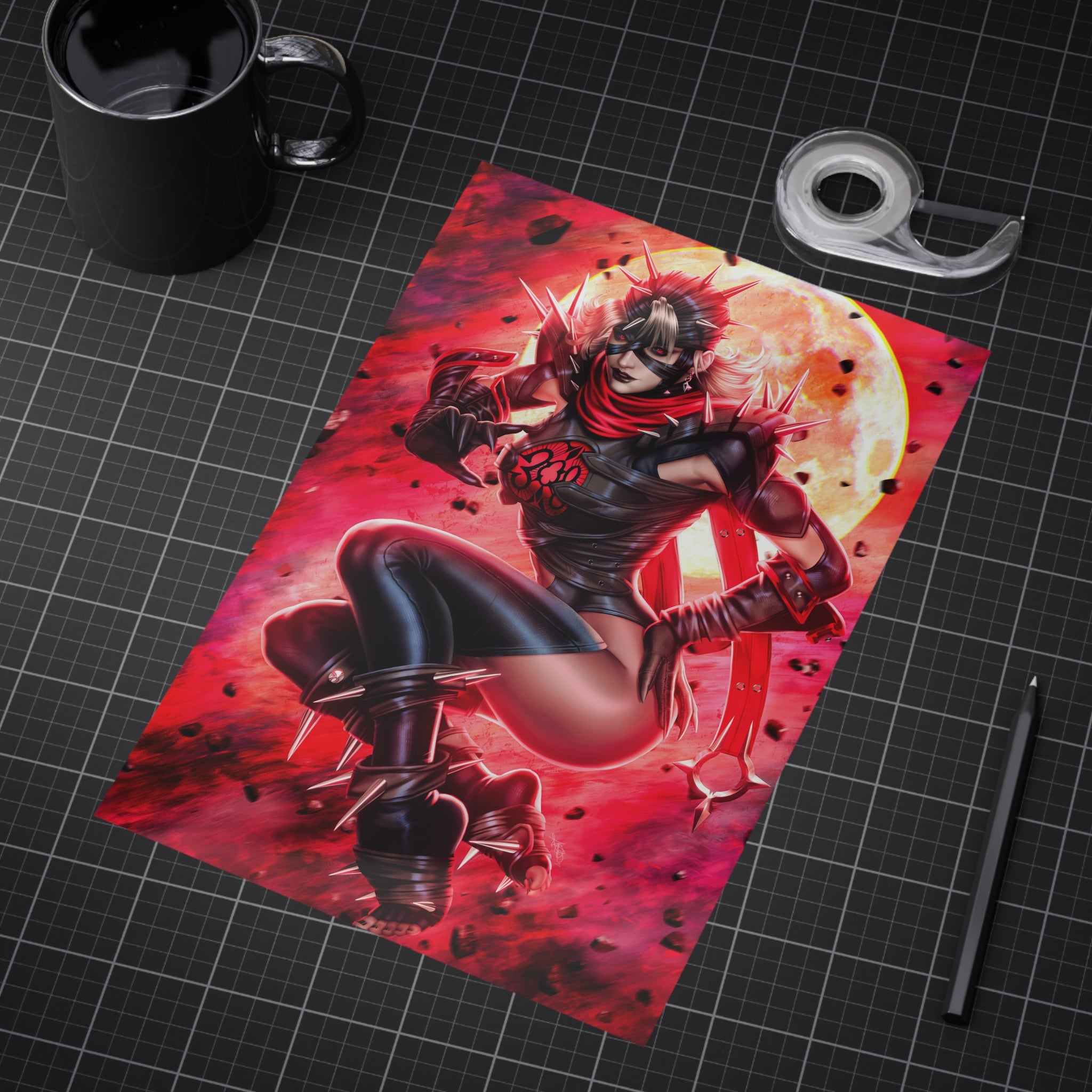 Marvel Rivals "Malice" Mini Art Print