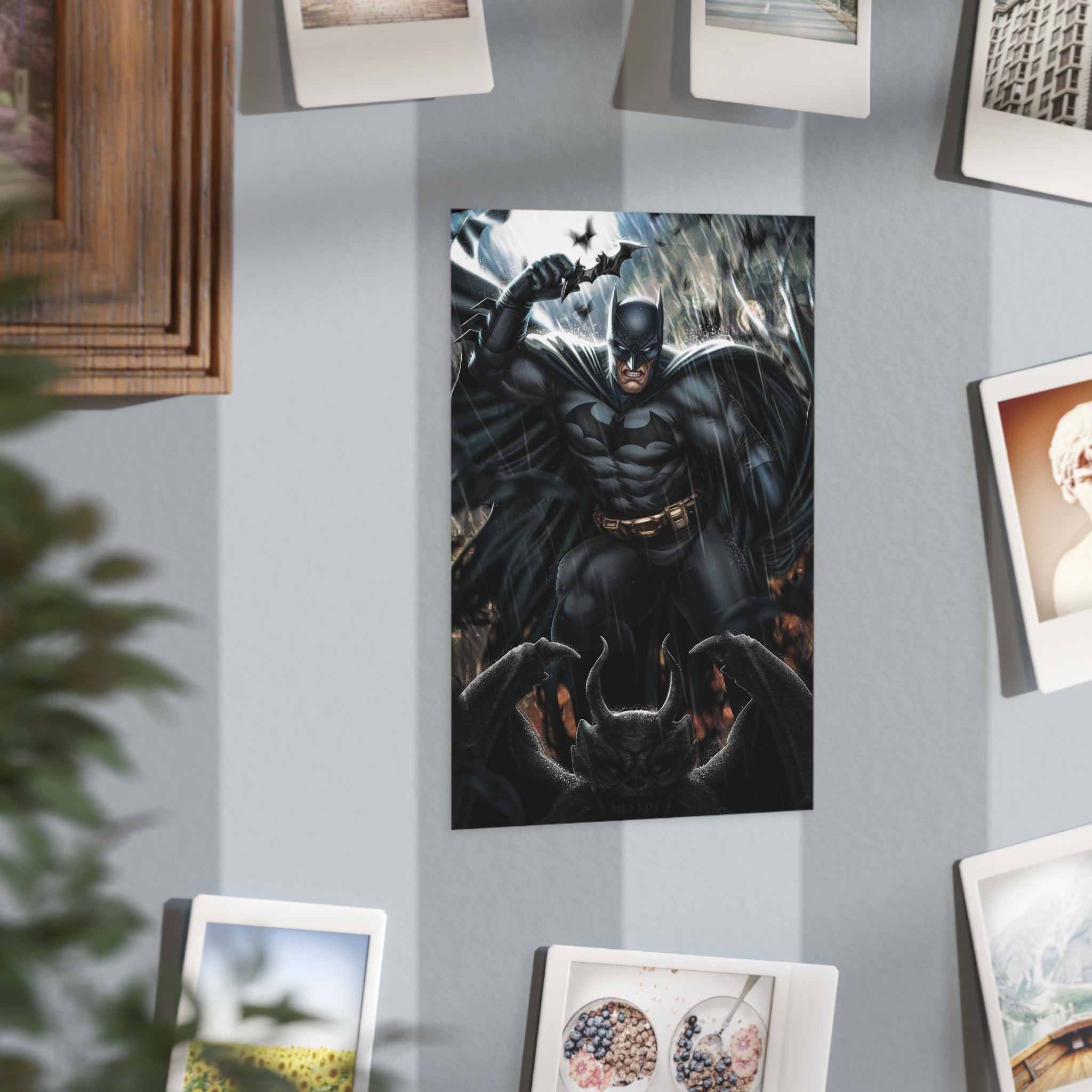 The Batman "Gargoyle" Mini Art Print