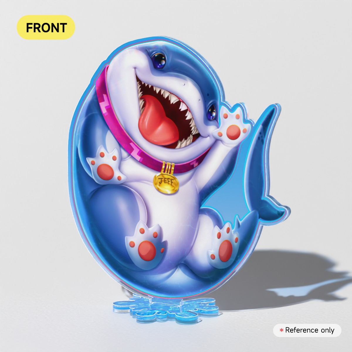 Jeff the Landshark Acrylic Standee
