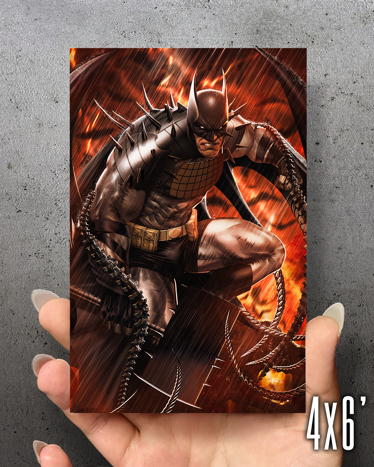 Absolute Batman #4 v2 Mini Art Print 4x6