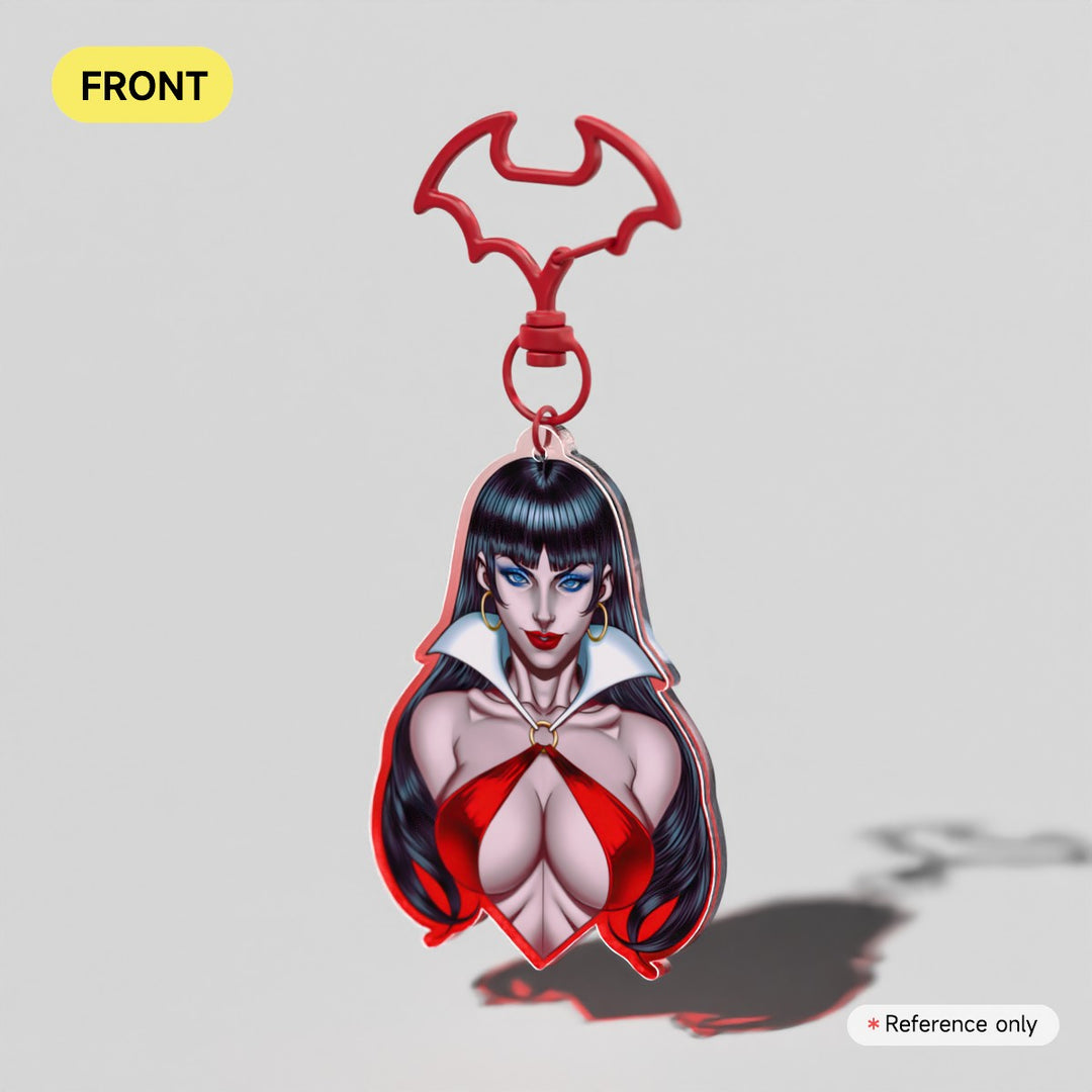 Vampirella Clear Acrylic Keychain