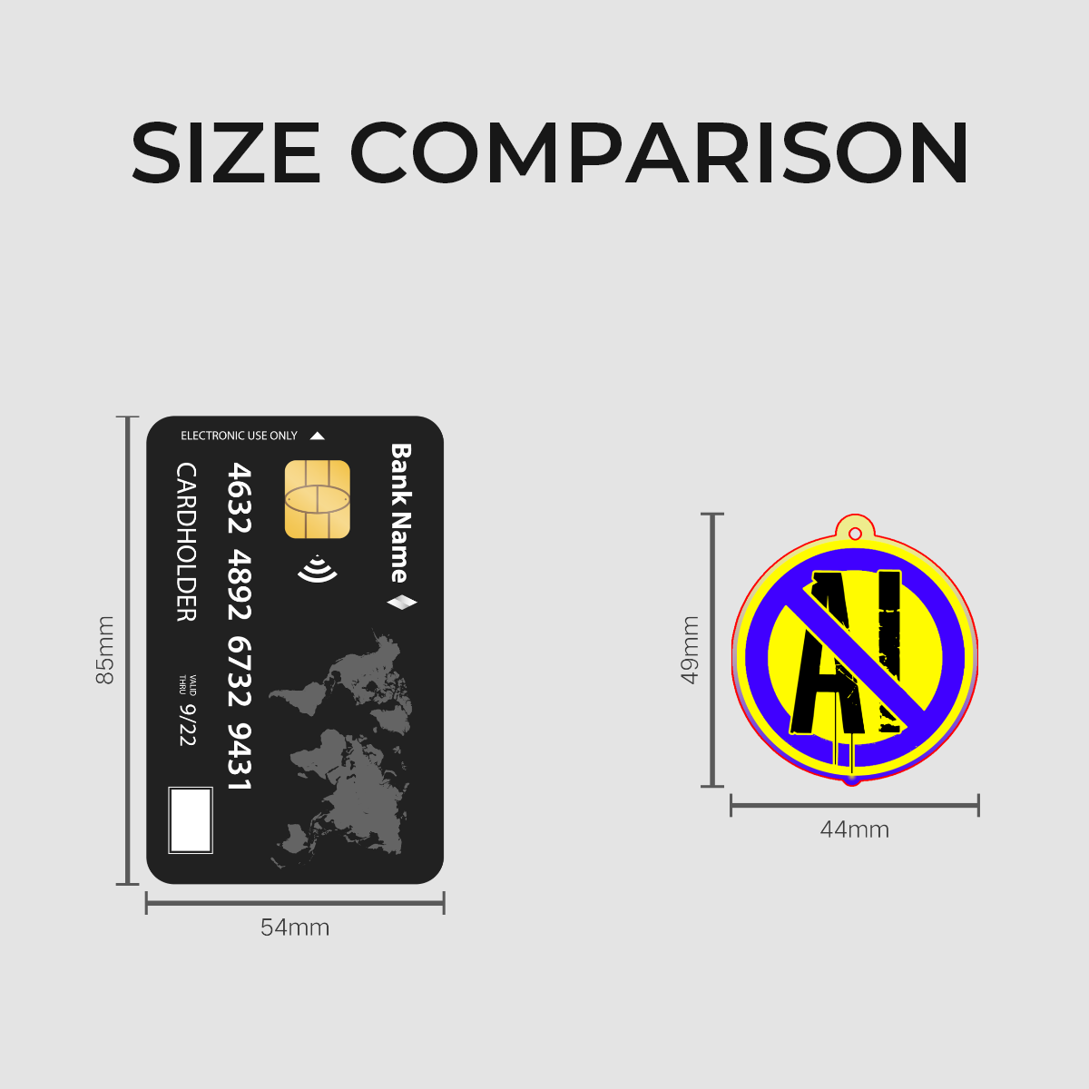Anti-AI Electric Lemonade Acrylic Phone Charm