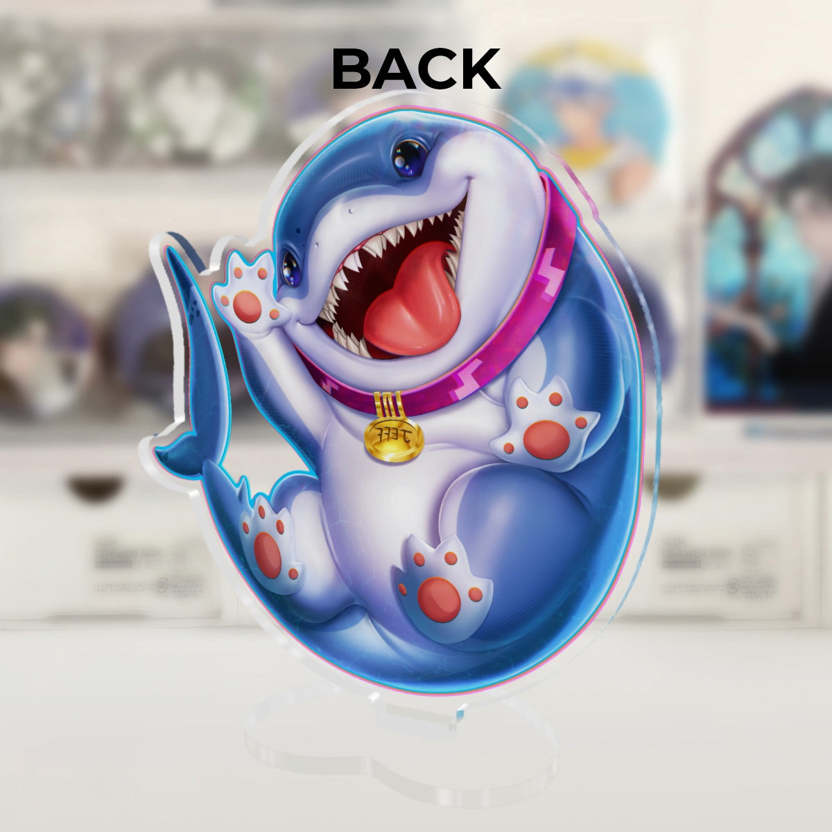 Jeff Clear Acrylic Standees