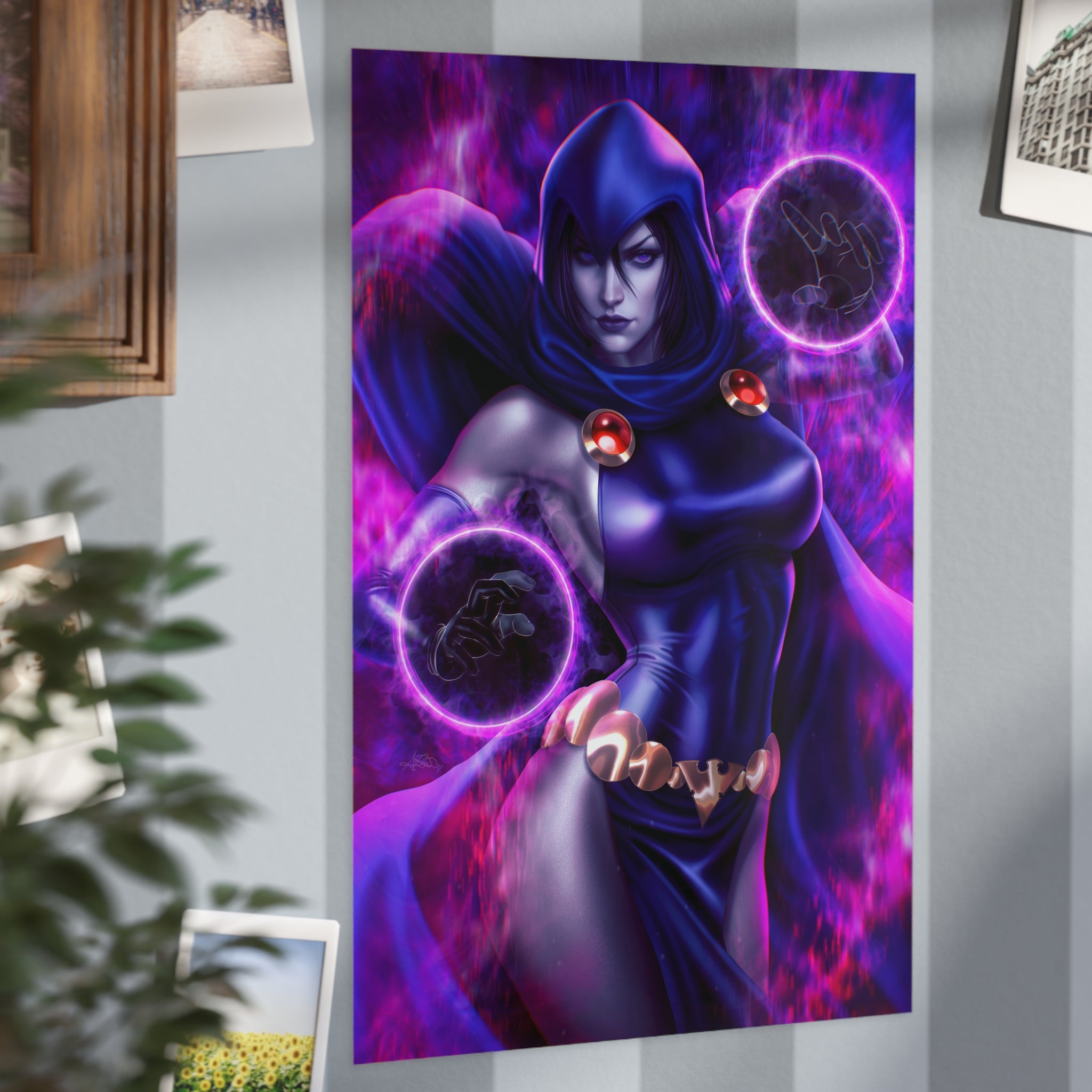 Raven "Mystic" Mini Art Print