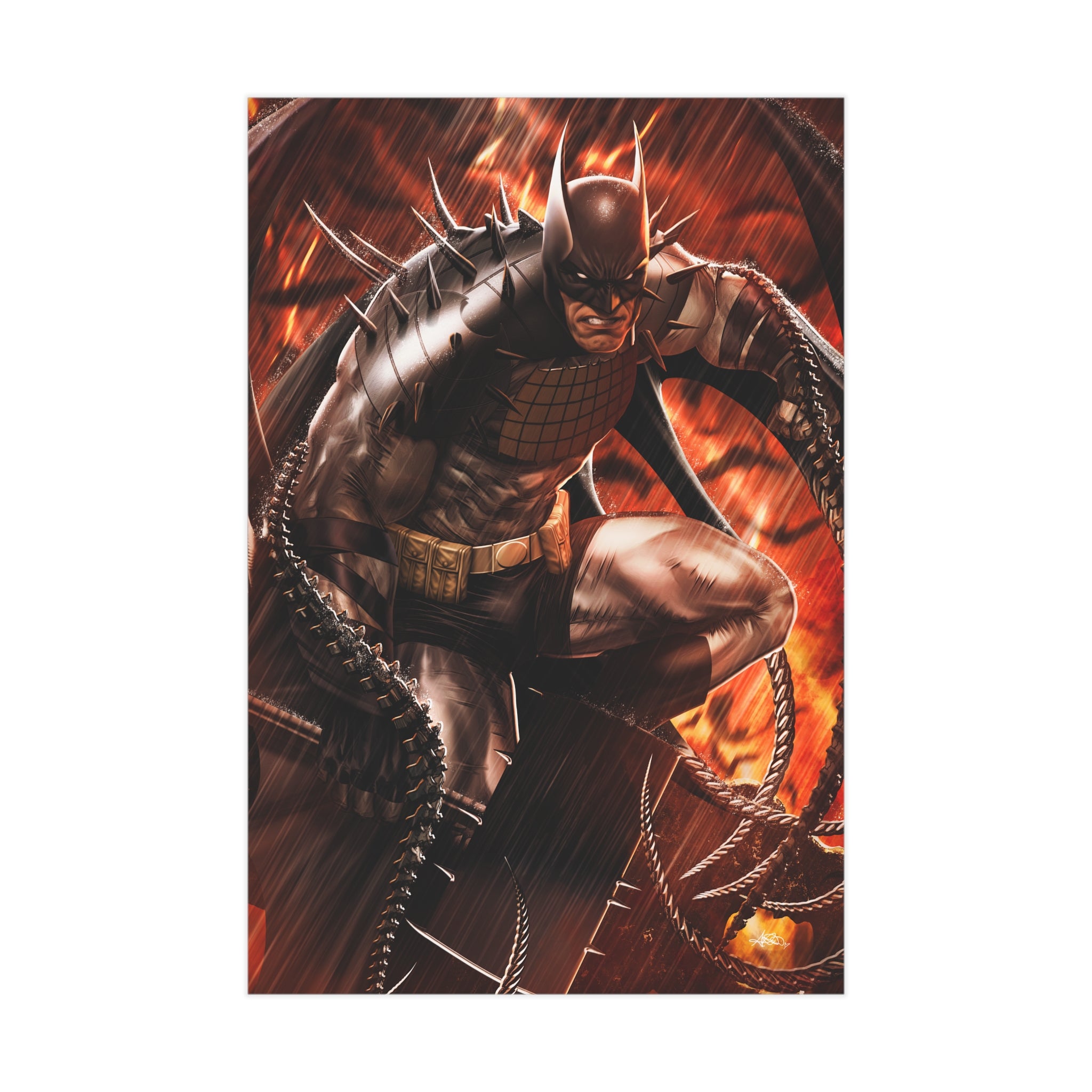 Absolute Batman Mini Art Print