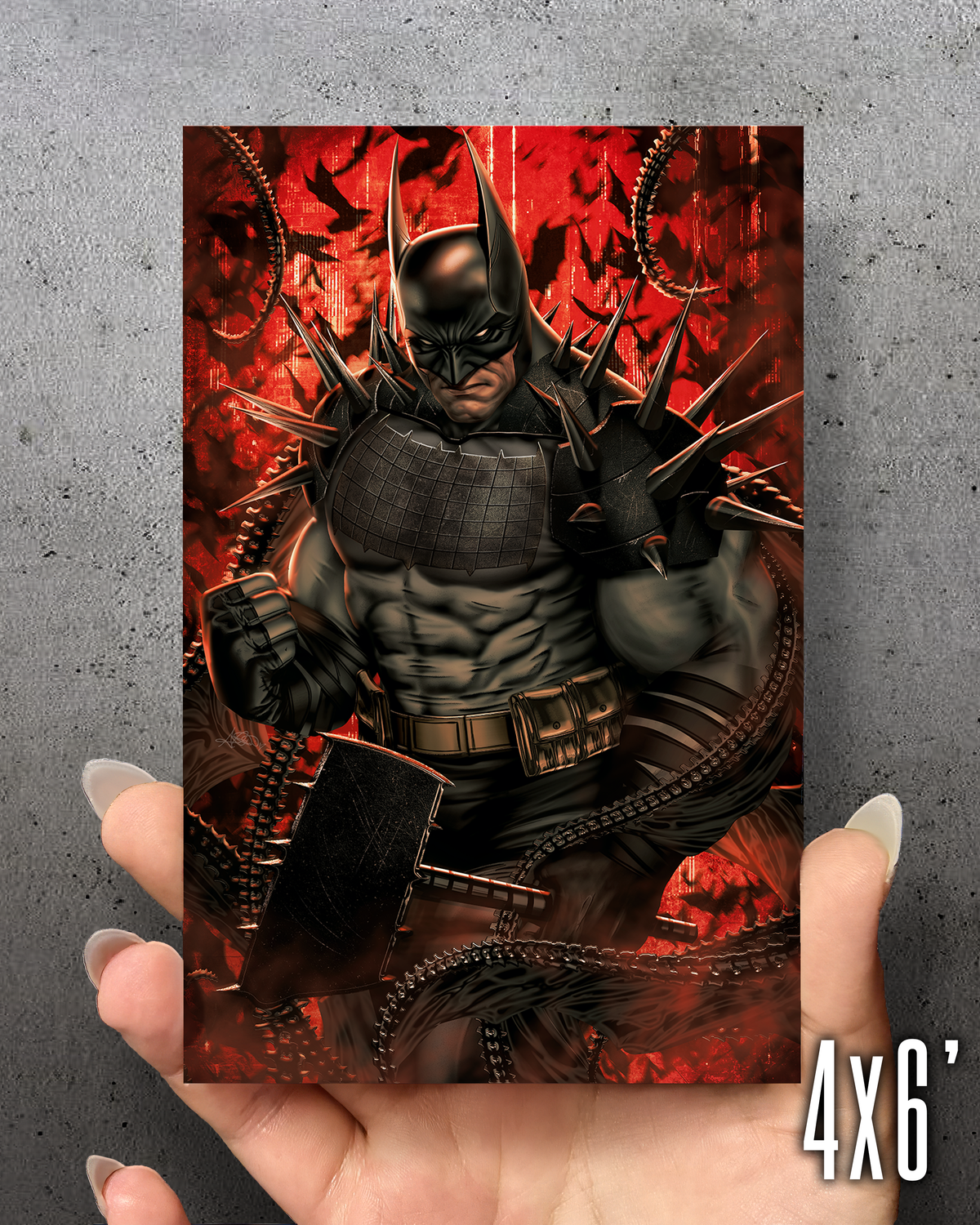 Absolute Batman #24 Mini Art Print 4x6