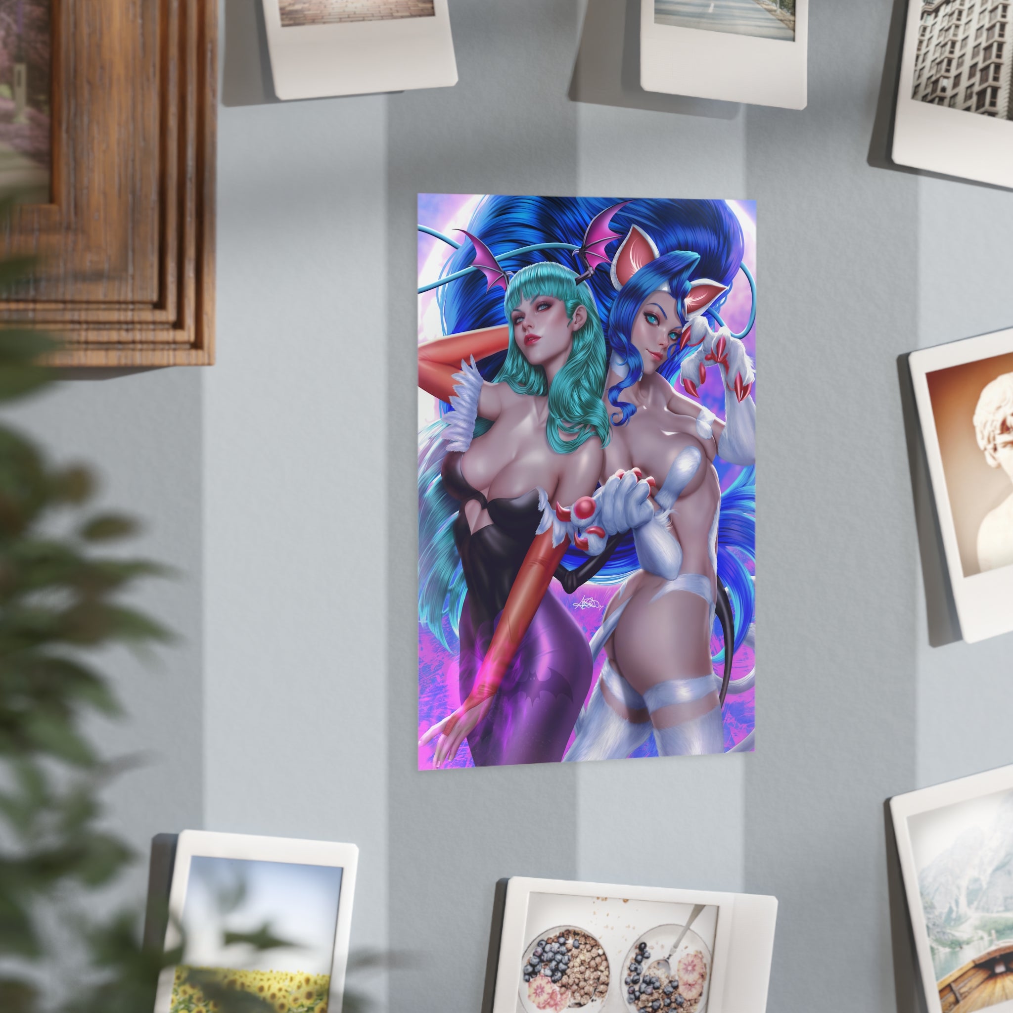 Darkstalkers #1 20th Anniversary Edition Mini Art Print
