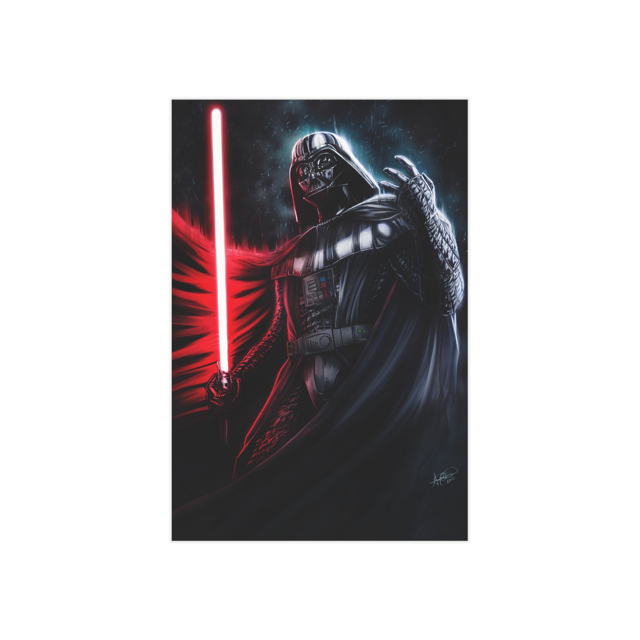 Darth Vader Mini Art Print