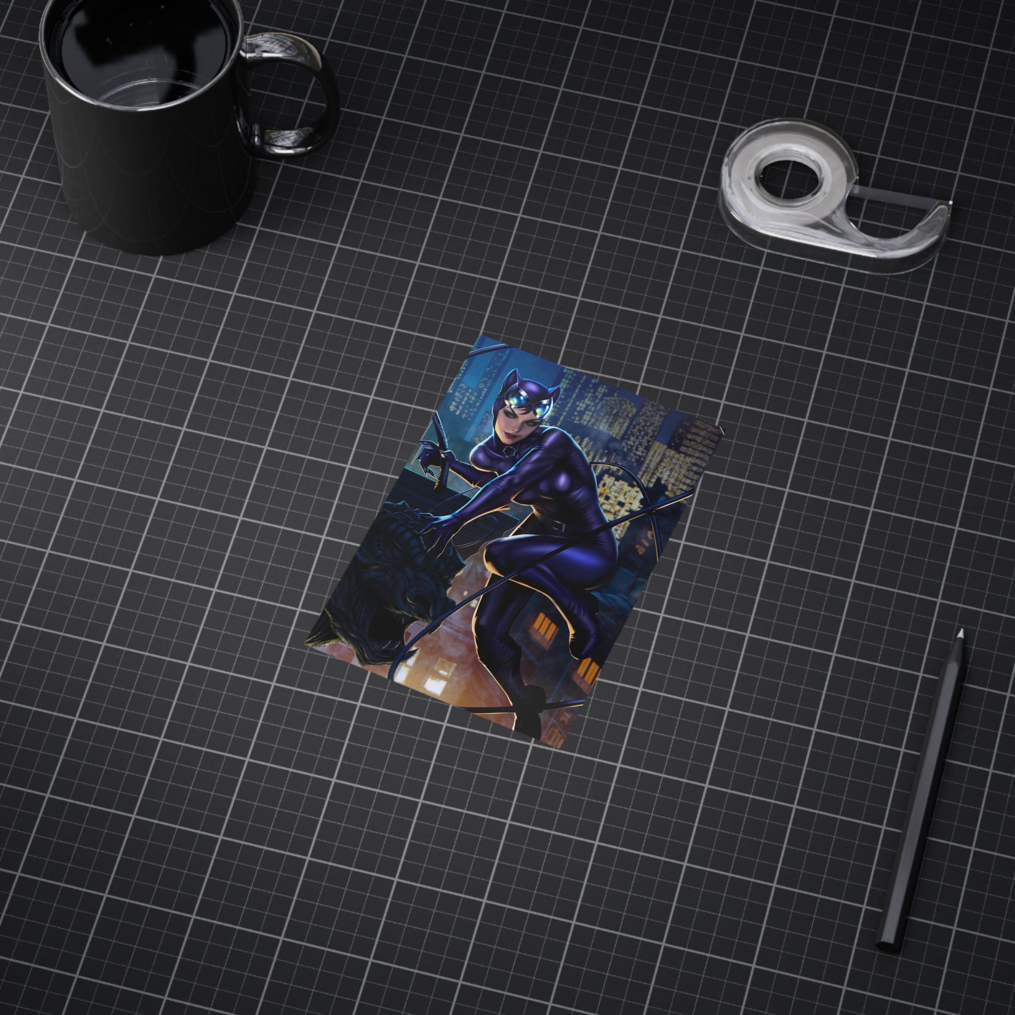 Batman #609 Catwoman Mini Art Print