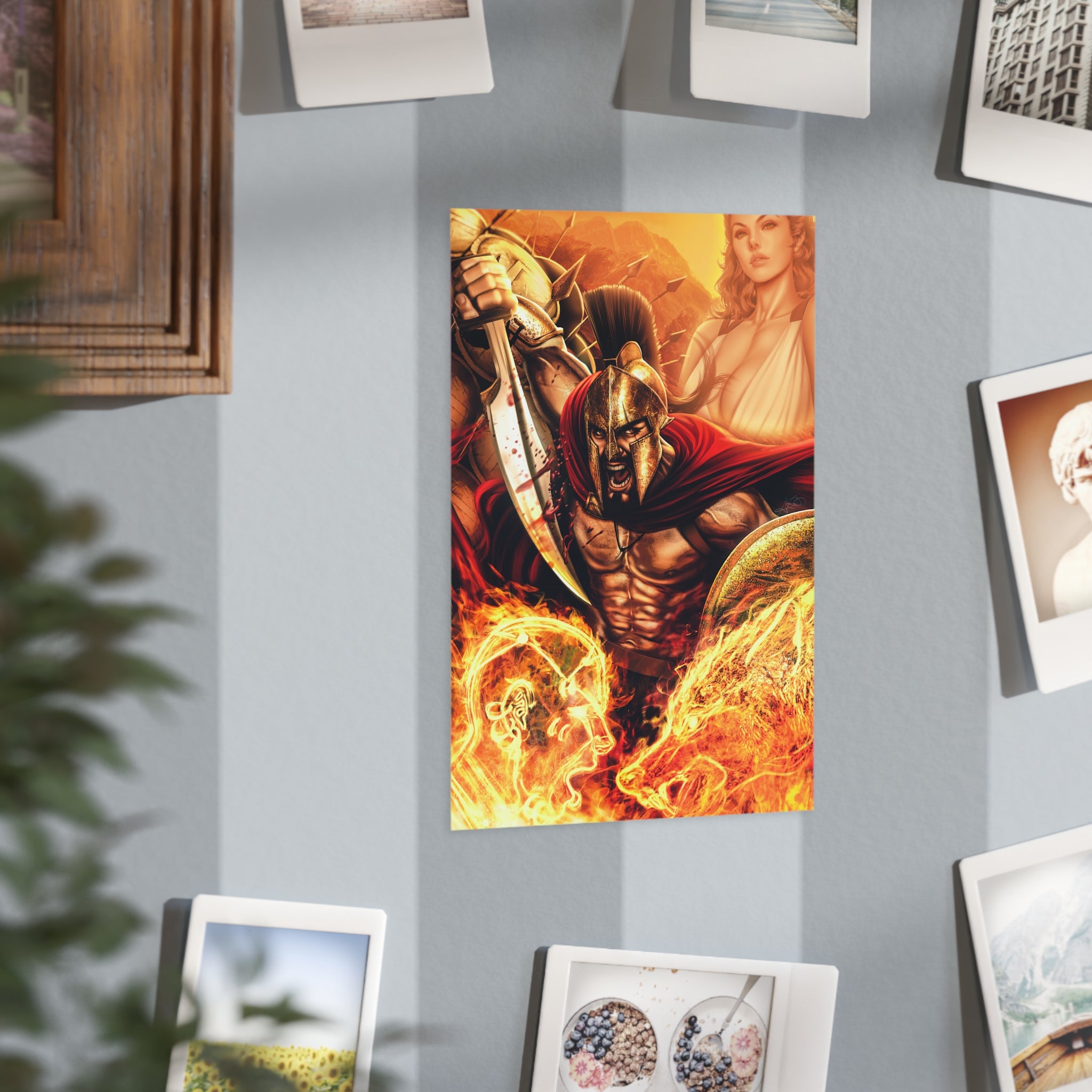 300 #1 25th Anniversary Edition Mini Art Print