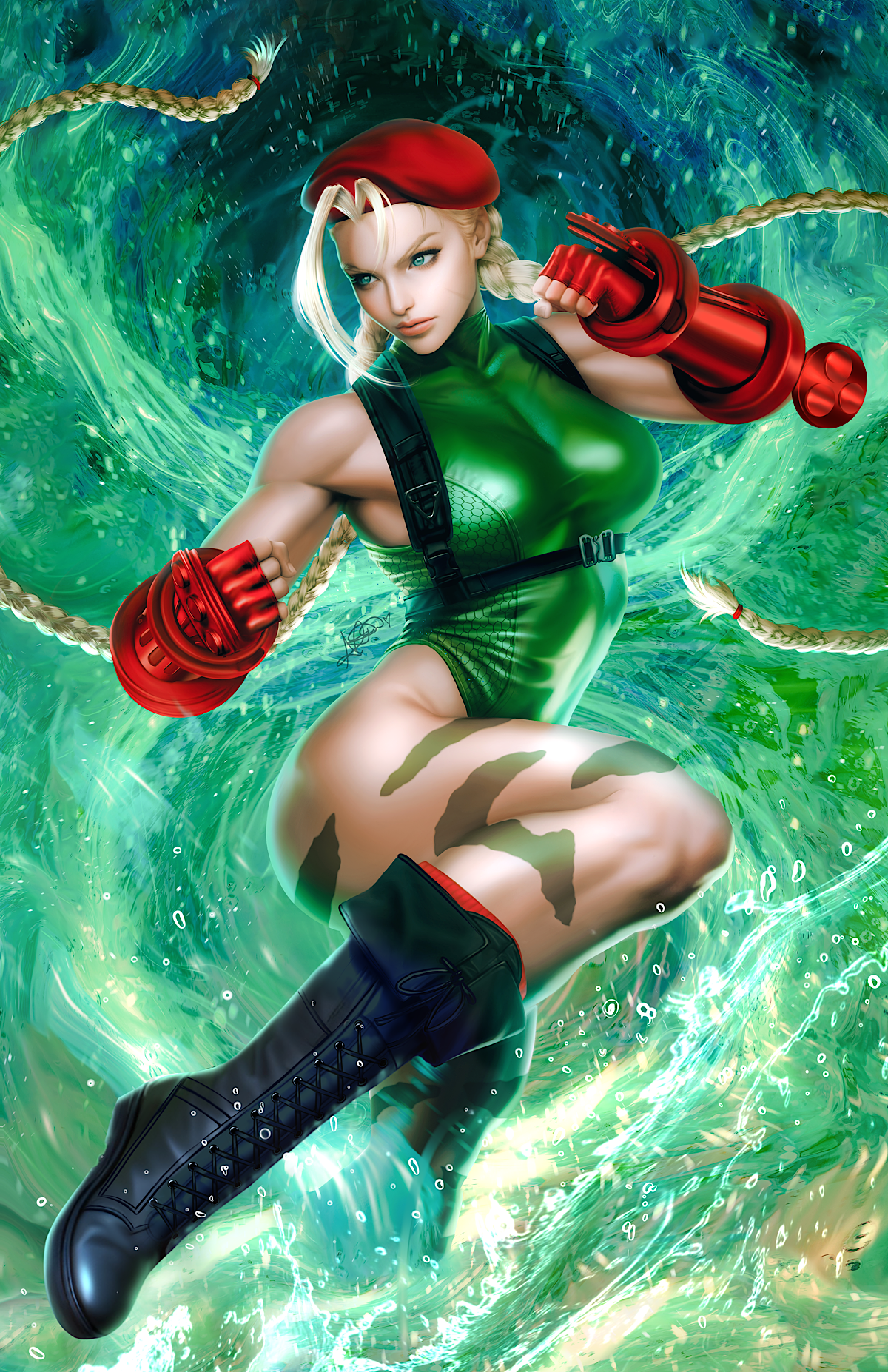 Street Fighter Omega #1 Ariel Diaz Cammy Virgin Variant Limited to 500