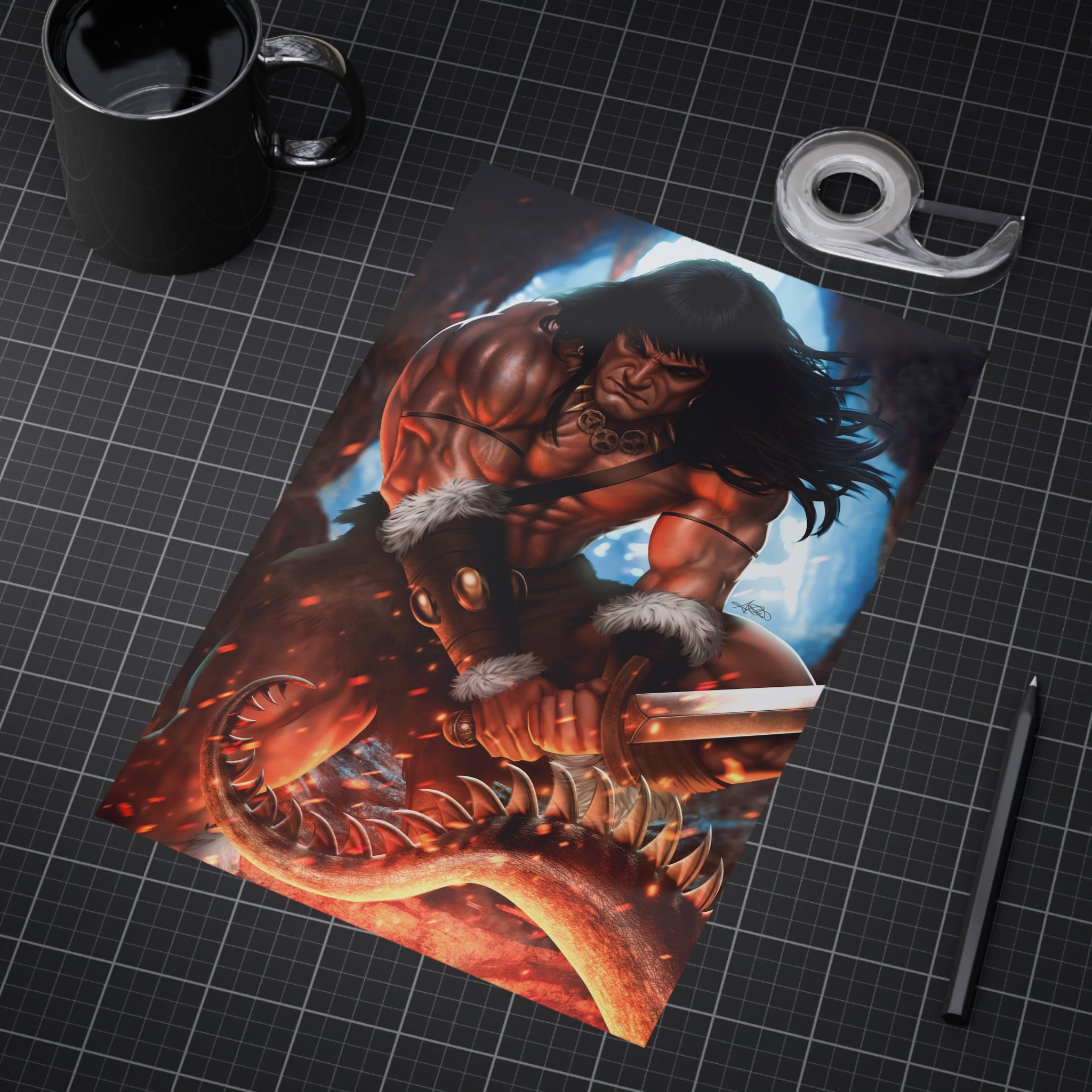 Conan: The Barbarian Mini Art Print