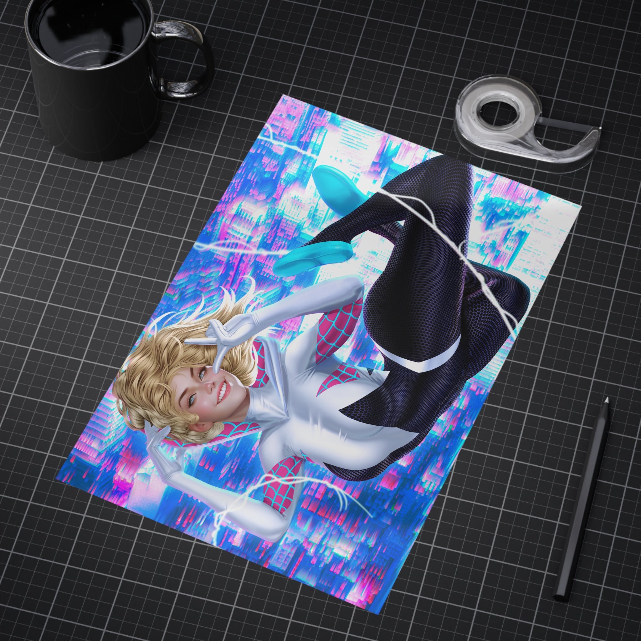 Spider-Gwen: Ghost Spider #1 Mini Art Print
