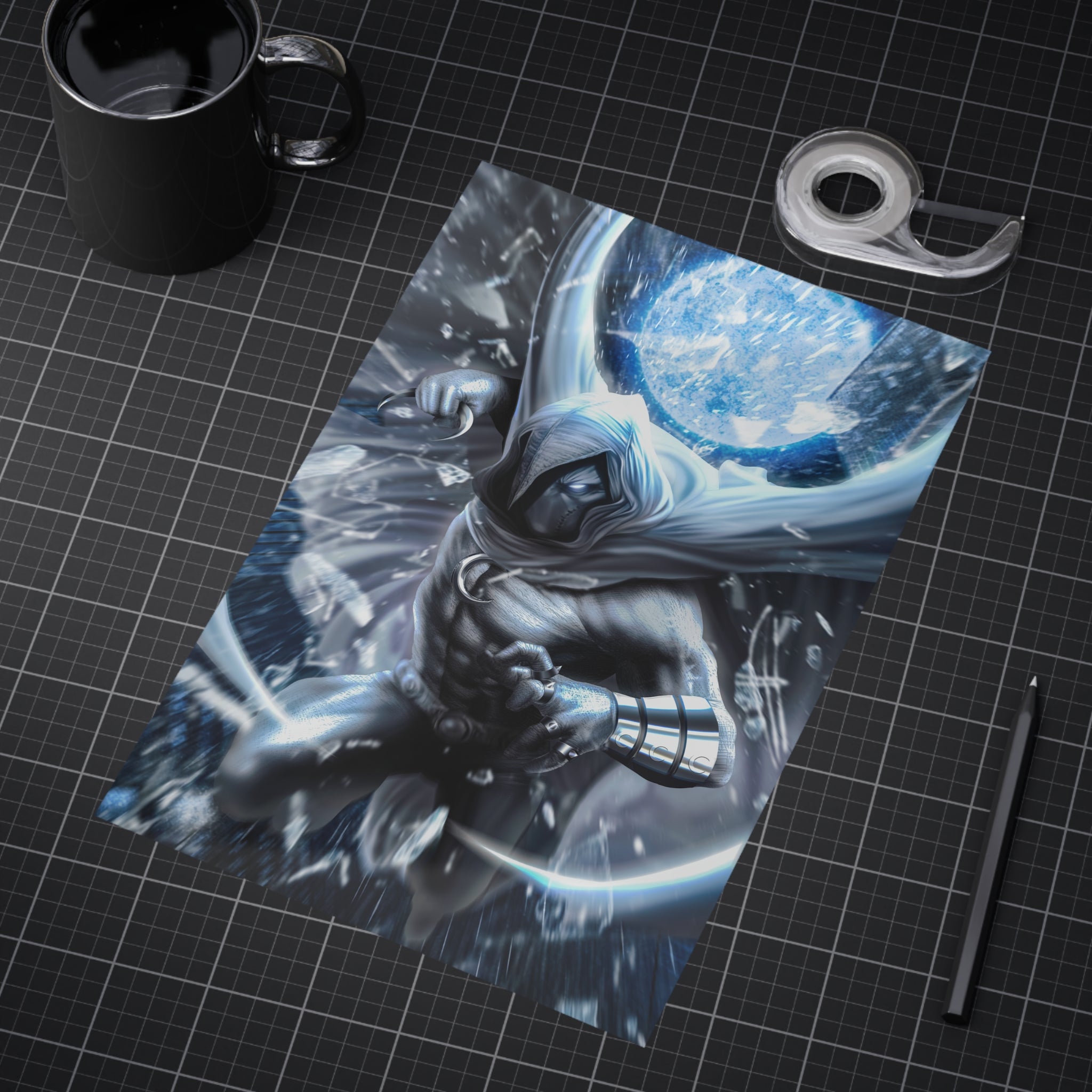 Moon Knight "Moon Light" Mini Art Print