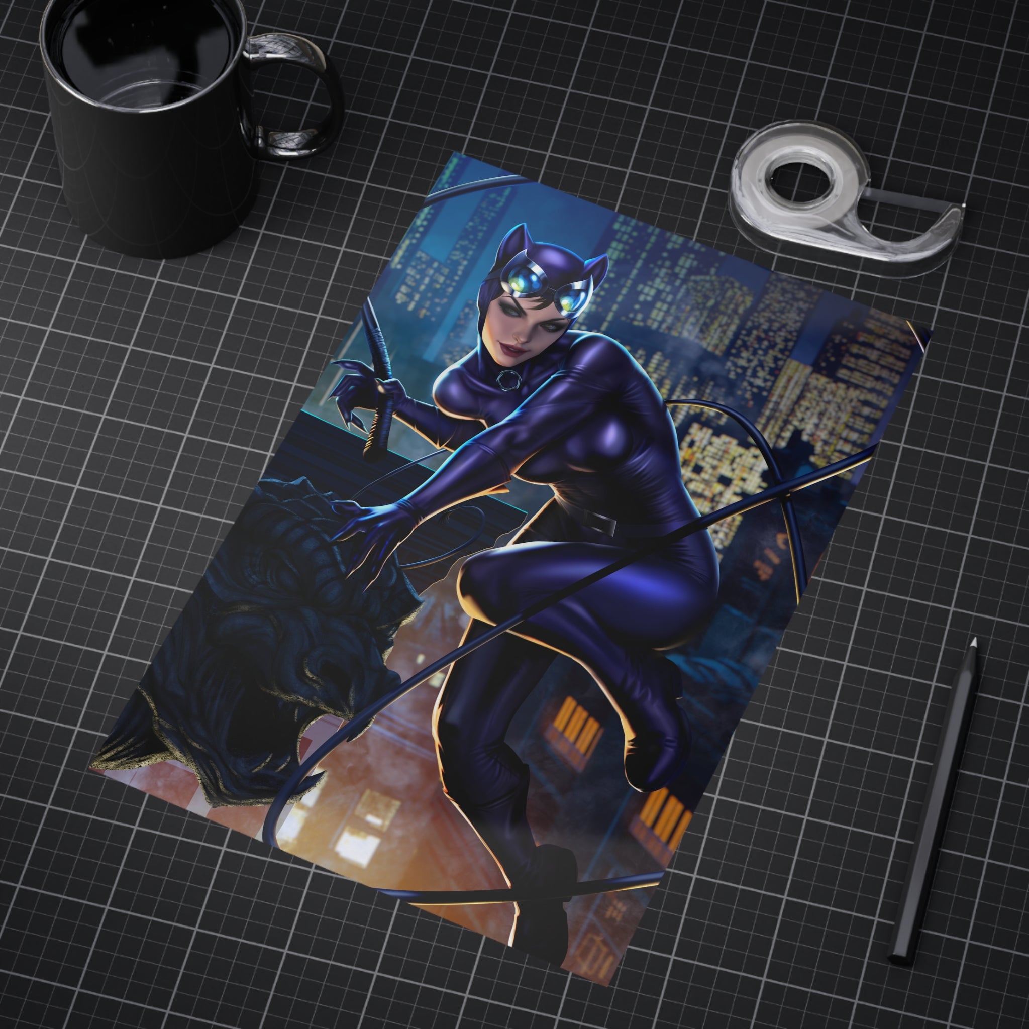 Batman #609 Catwoman Mini Art Print