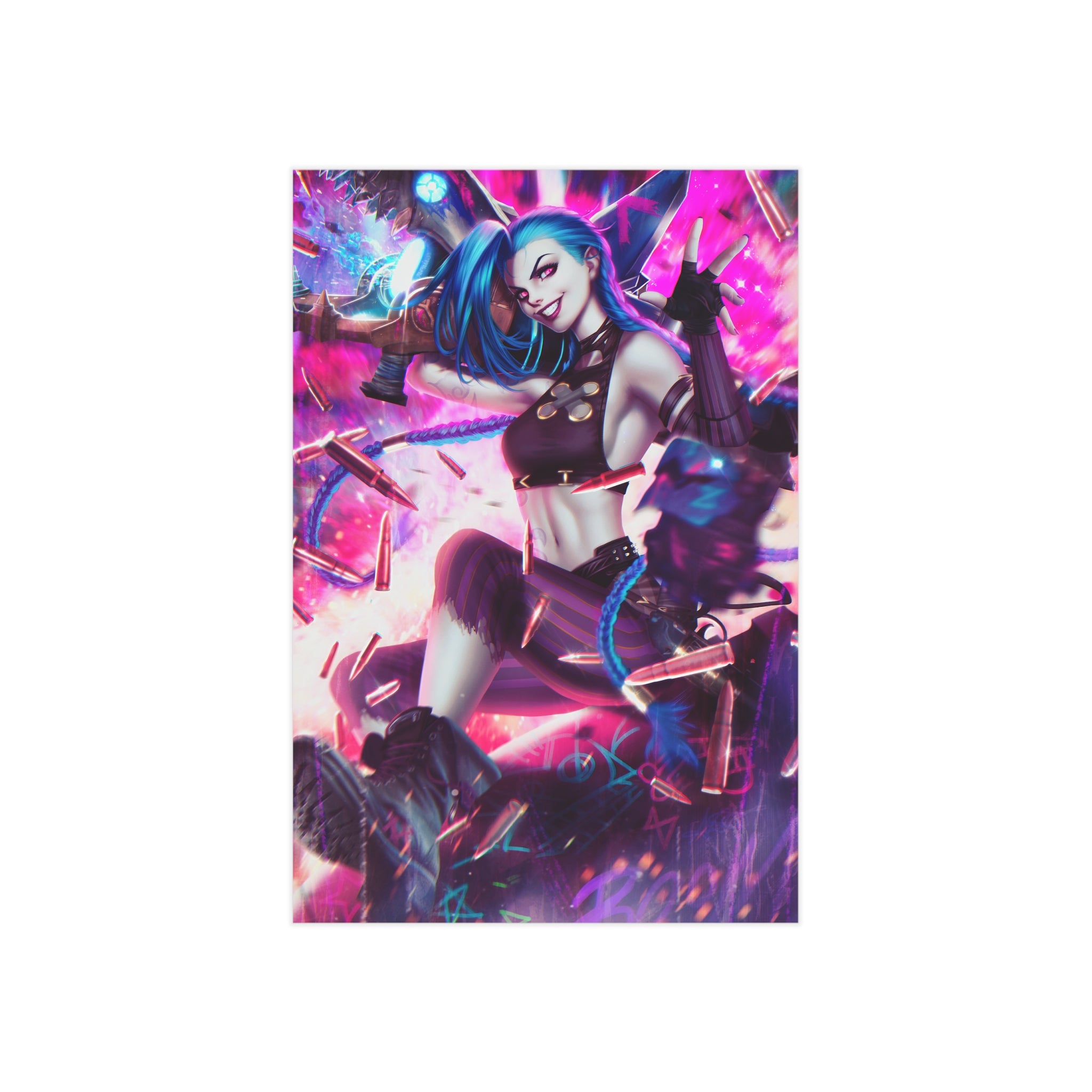 Jinx "Arcane" Mini Art Print
