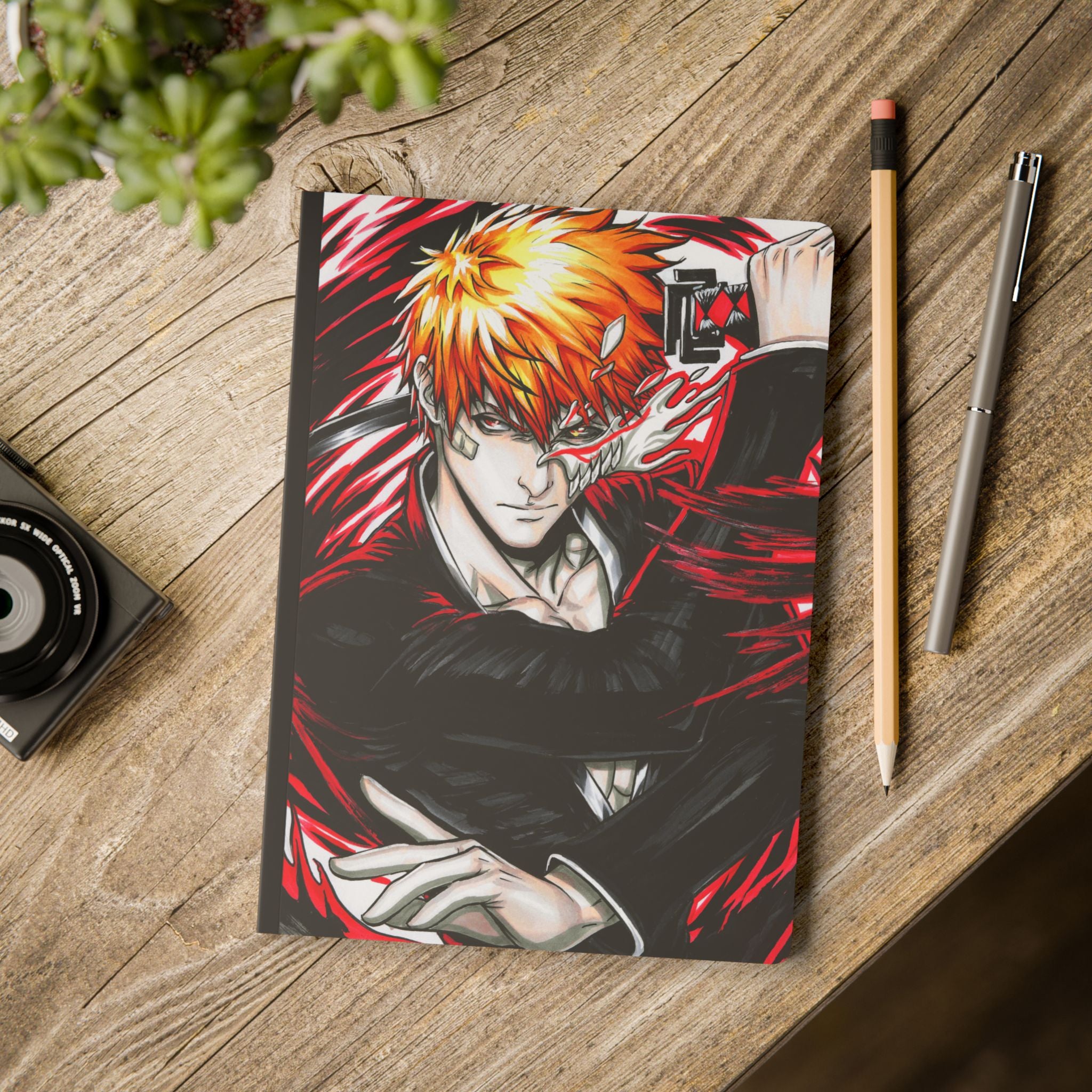 Ichigo kurosaki Bleach R Softcover Journal