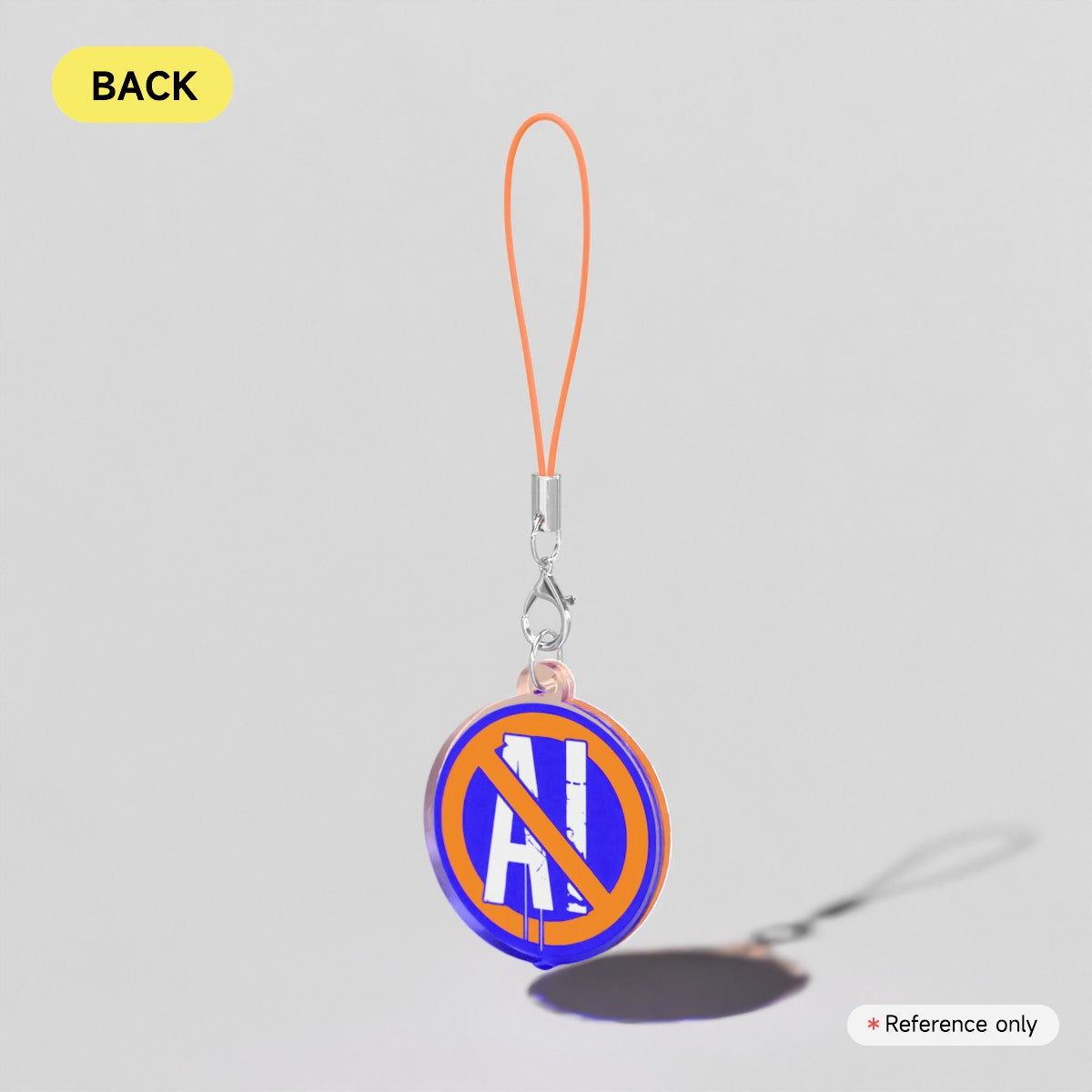 Anti-AI Fizzy Pop Acrylic Phone Charm