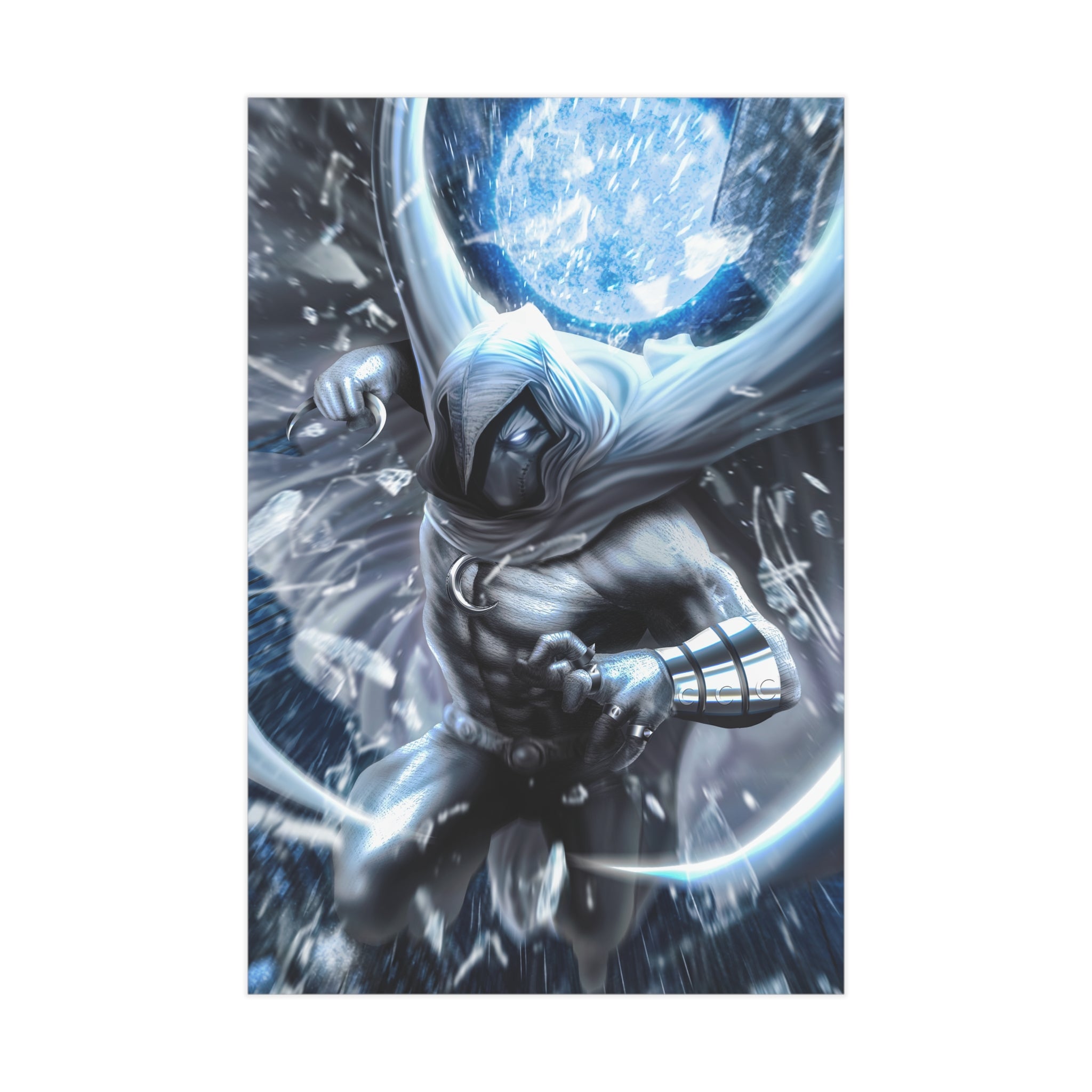 Moon Knight "Moon Light" Mini Art Print