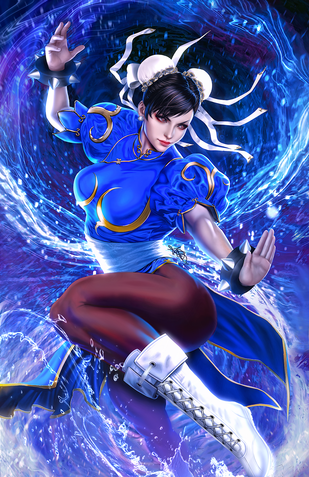 Street Fighter Omega #1 Ariel Diaz Chun-Li Virgin Variant Limited to 500
