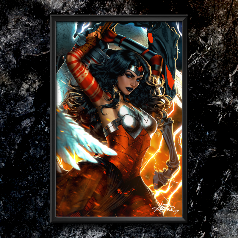 Absolute Wonder Woman #3 Semi-Gloss Art Print