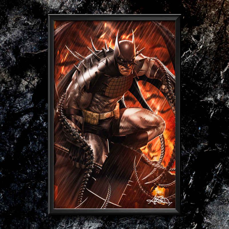 Absolute Batman Semi-Gloss Art Print
