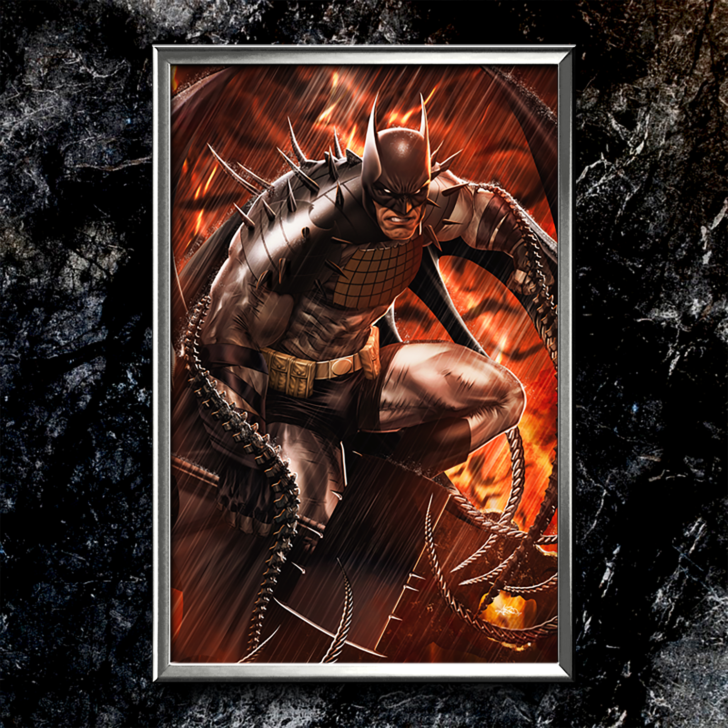 Absolute Batman Semi-Gloss Art Print