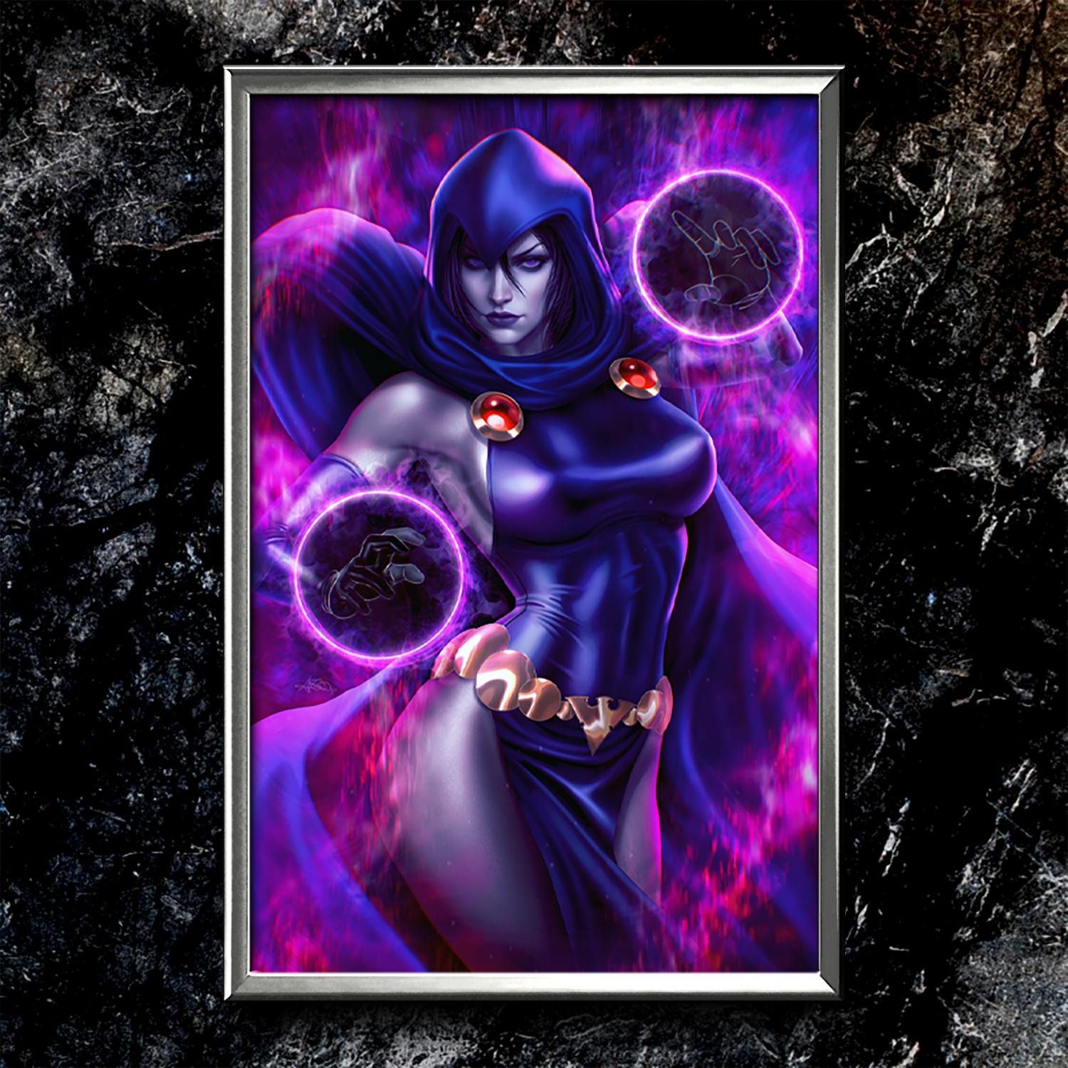 Raven "Mystic" Semi-Gloss Art Print