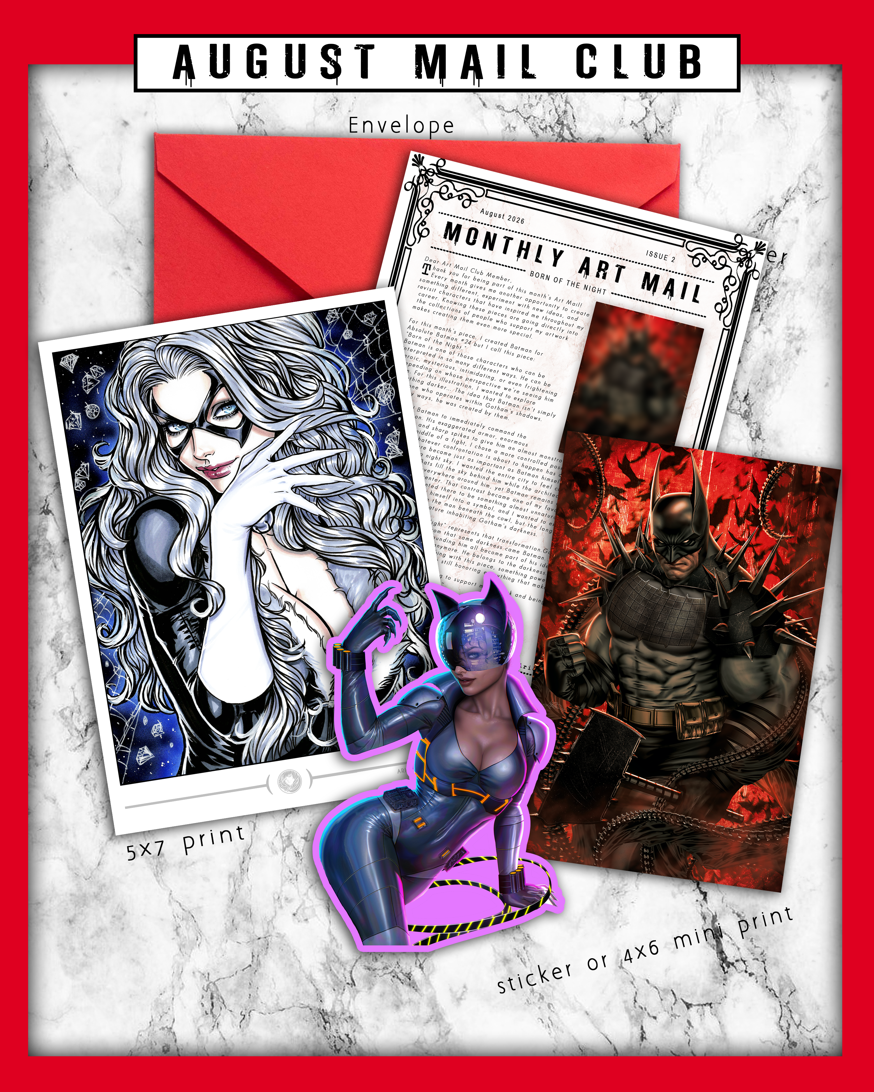 Art Print of the Month Club – Exclusive Monthly Mail