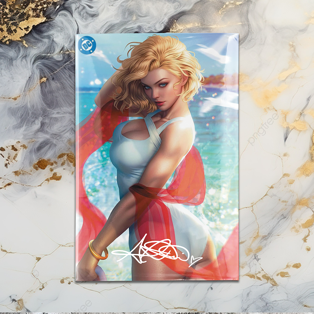 DC’s G’nort’s Illustrated #1 Powergirl Virgin Edition!