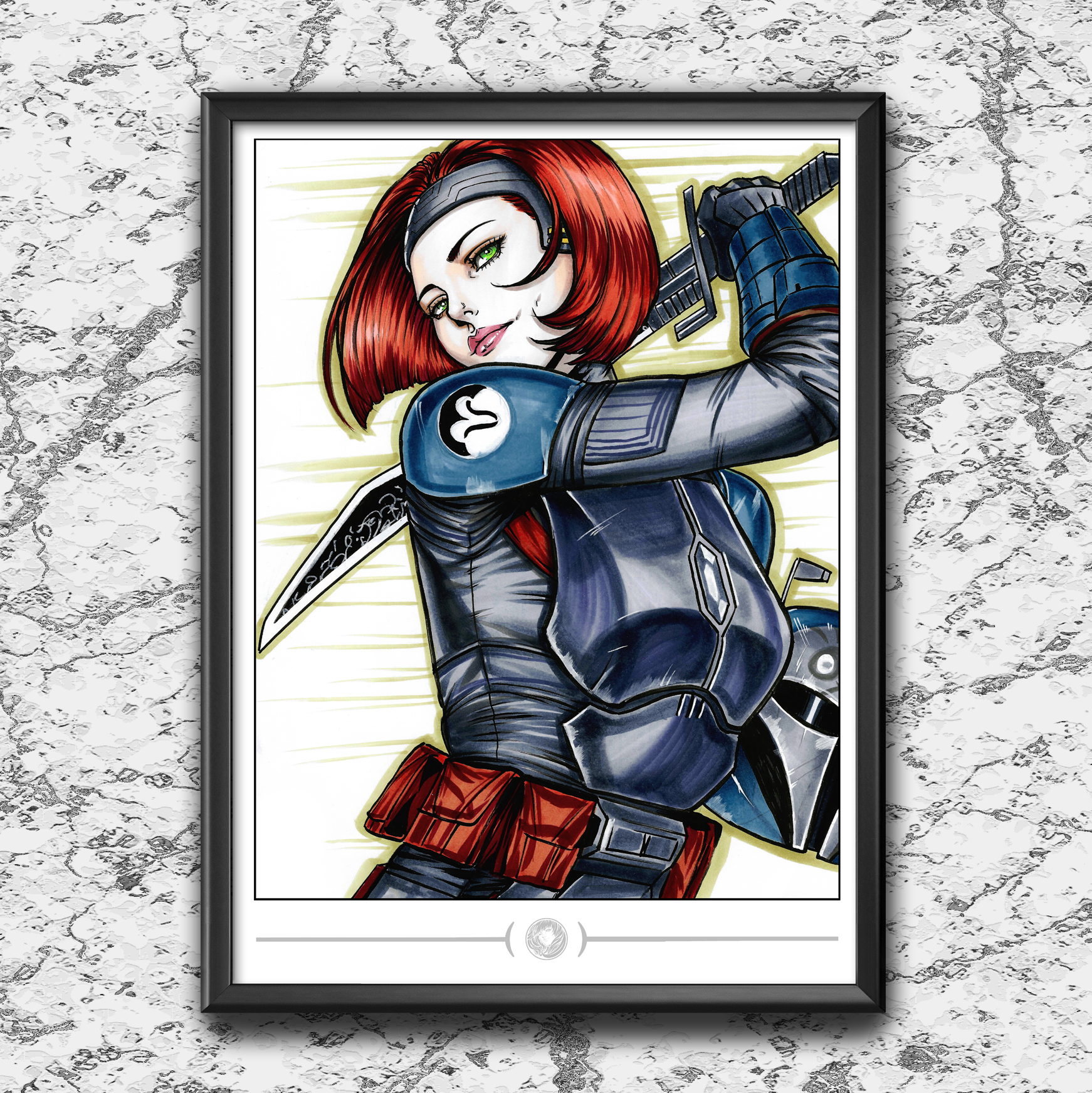 "PREMIUM COLLECTION" BO-KATAN C ART PRINT