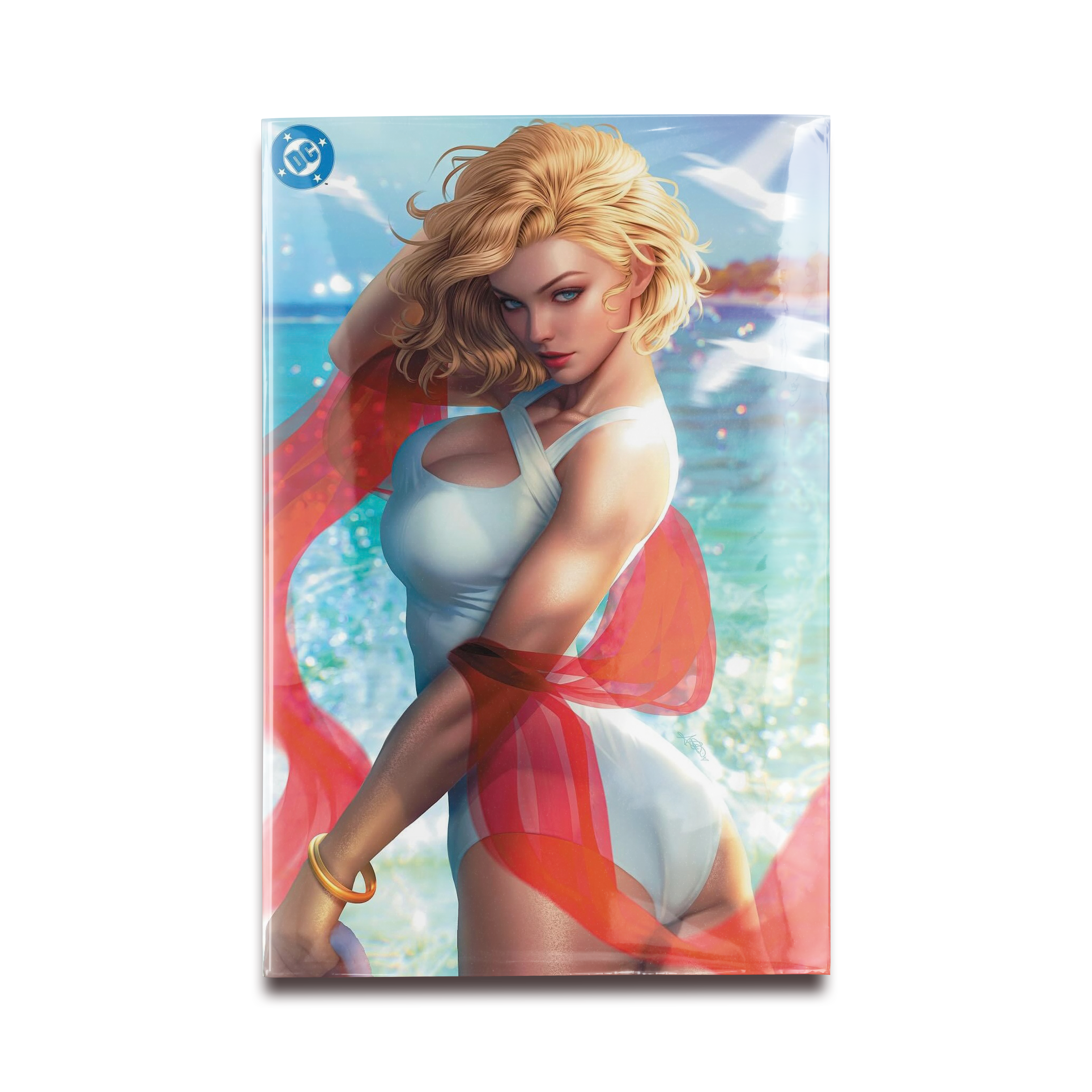 DC’s G’nort’s Illustrated #1 Powergirl Virgin Edition!