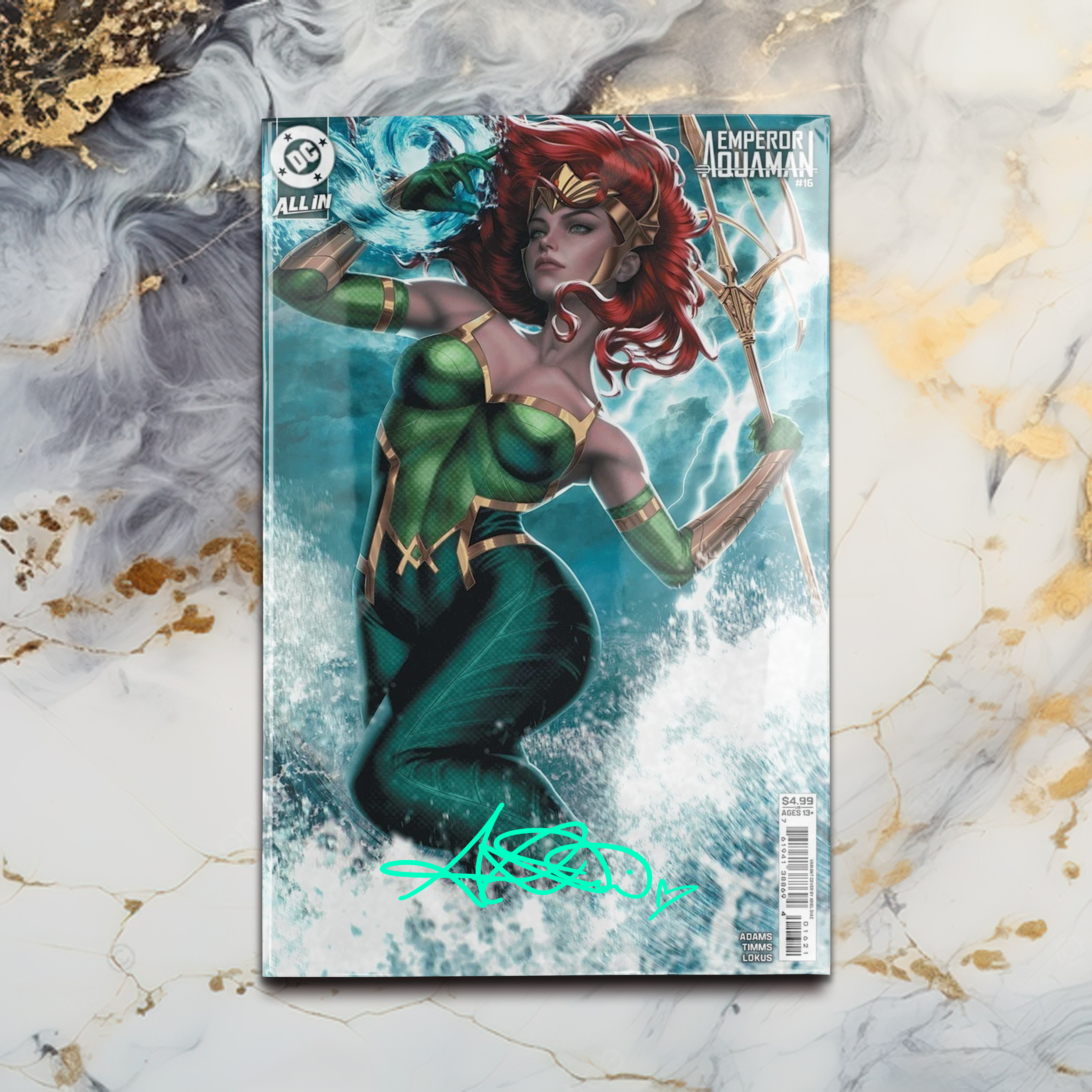 Emperor Aquaman #16 Cover B Variant Card Stock Cover