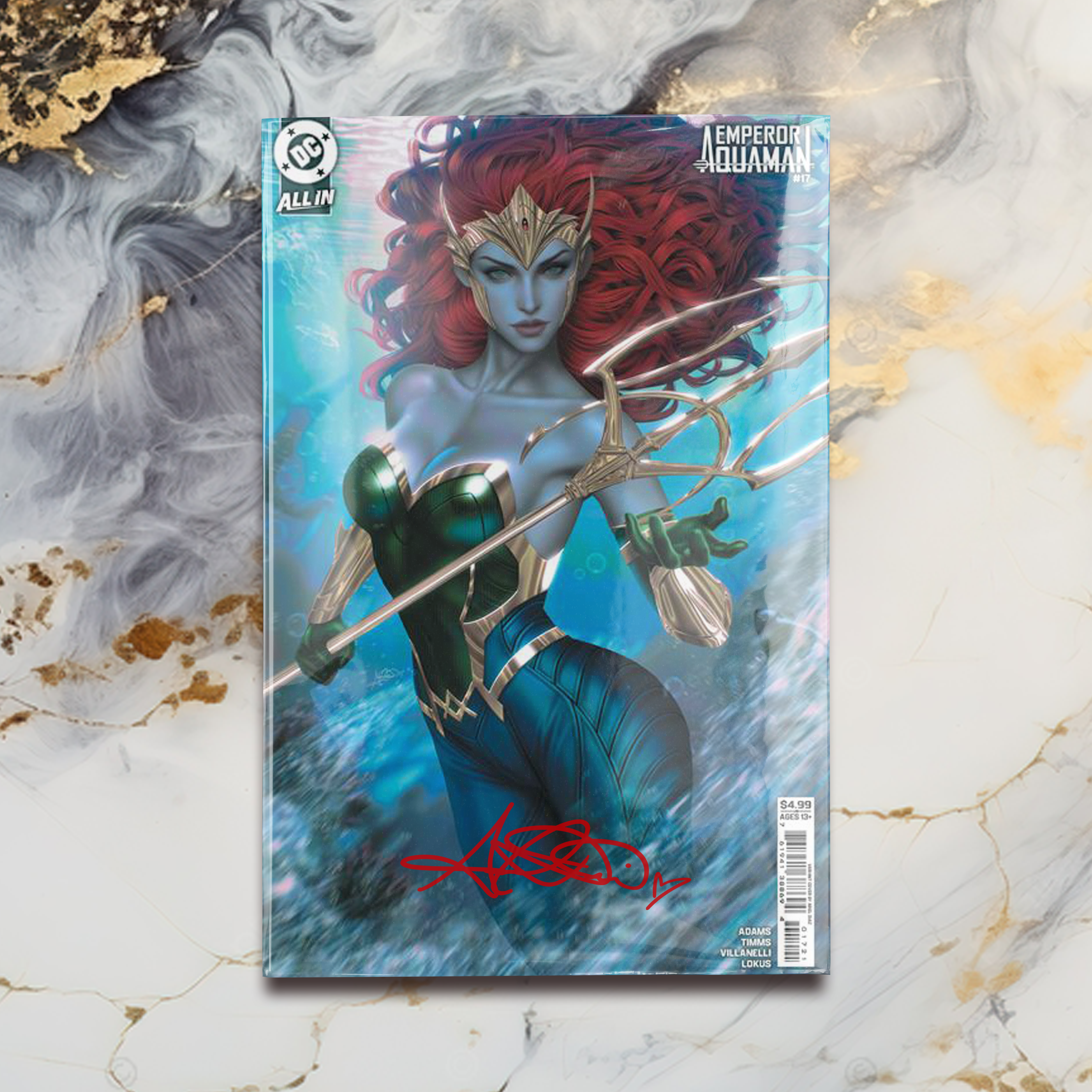 Emperor Aquaman #17 Cover B Variant Card Stock Cover