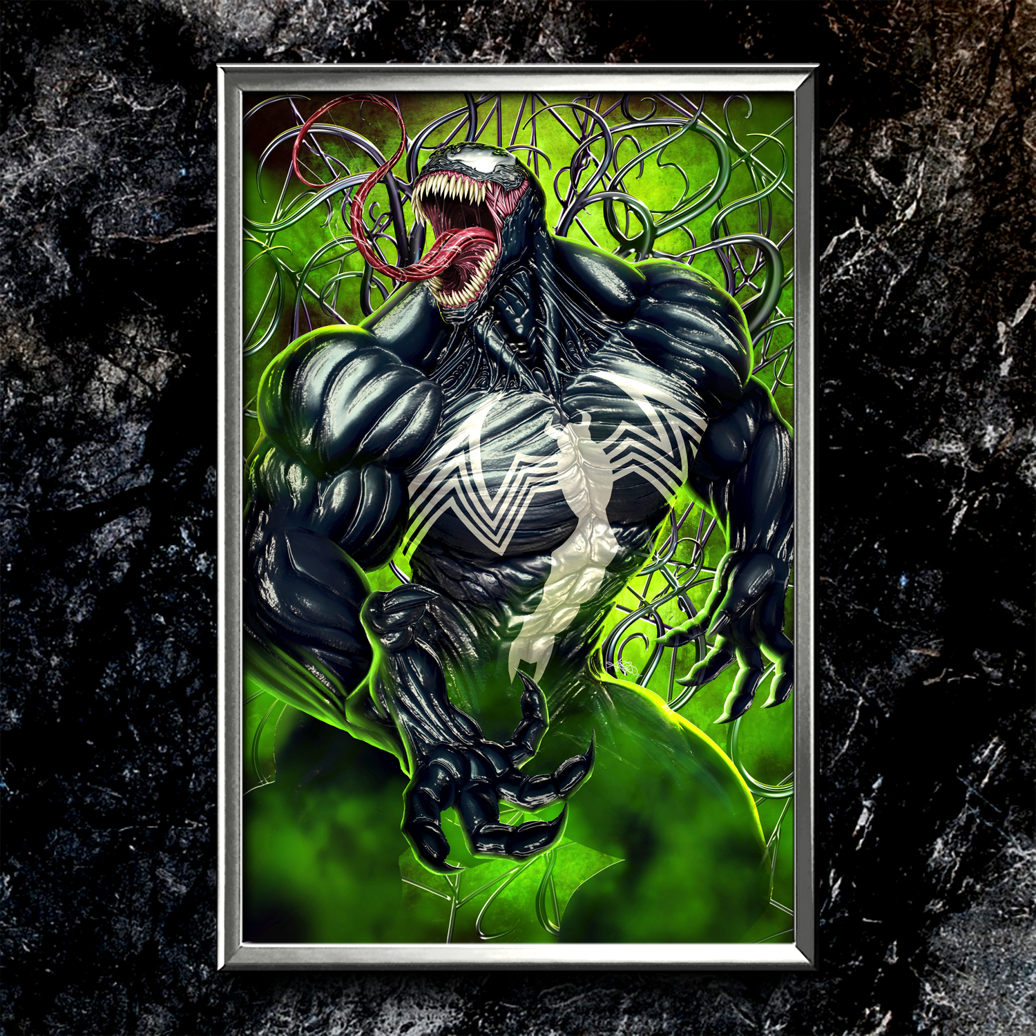 "Lethal" Venom Version A Semi-Gloss Art Print