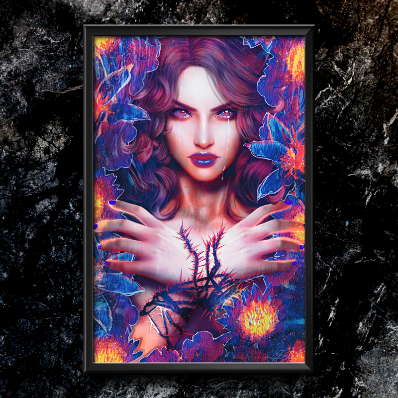 Original "Torment" Semi-Gloss Art Print